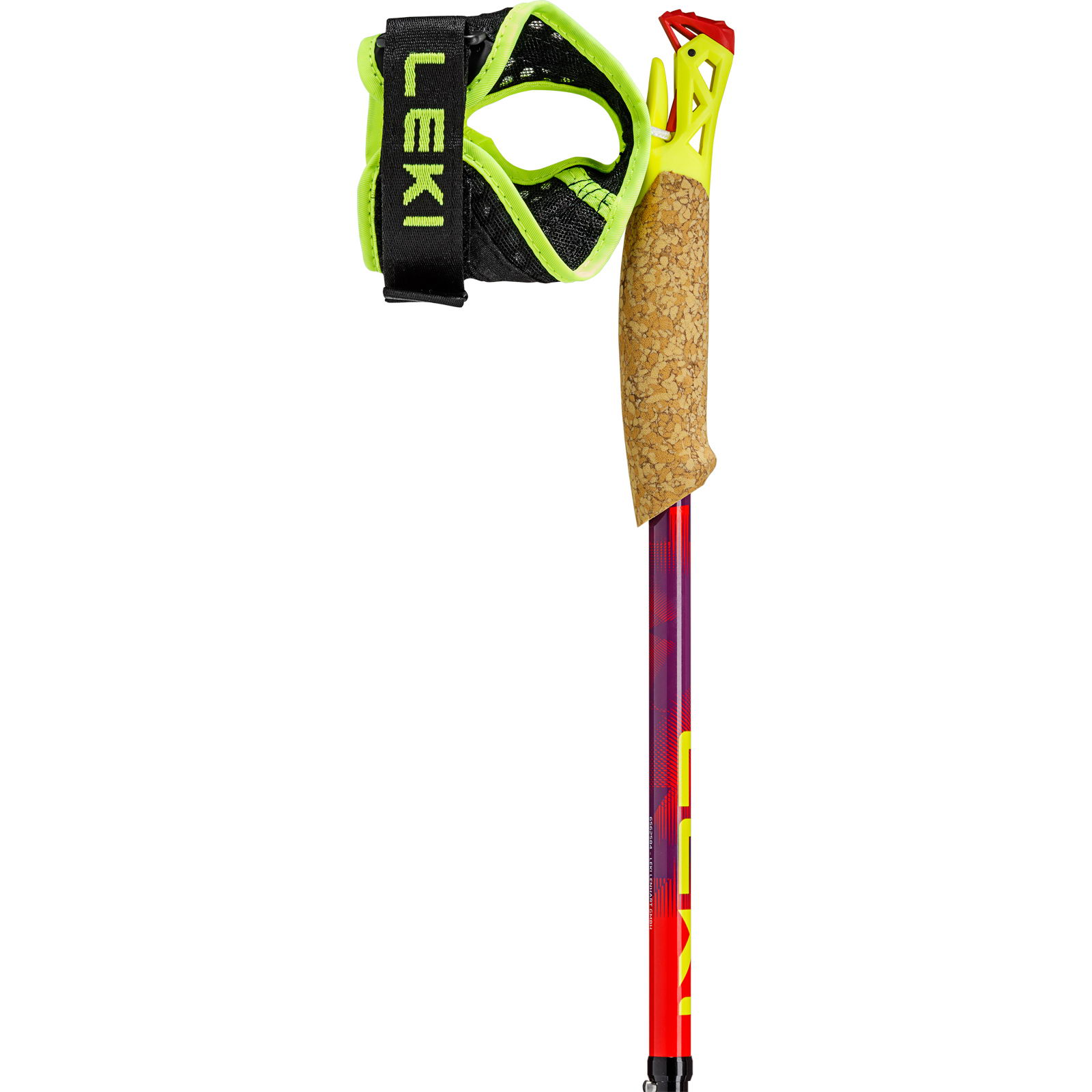 LEKI Ultratrail FX.One SL - Trailrunning-Stöcke bright red-violet-neonyellow - Bild 3