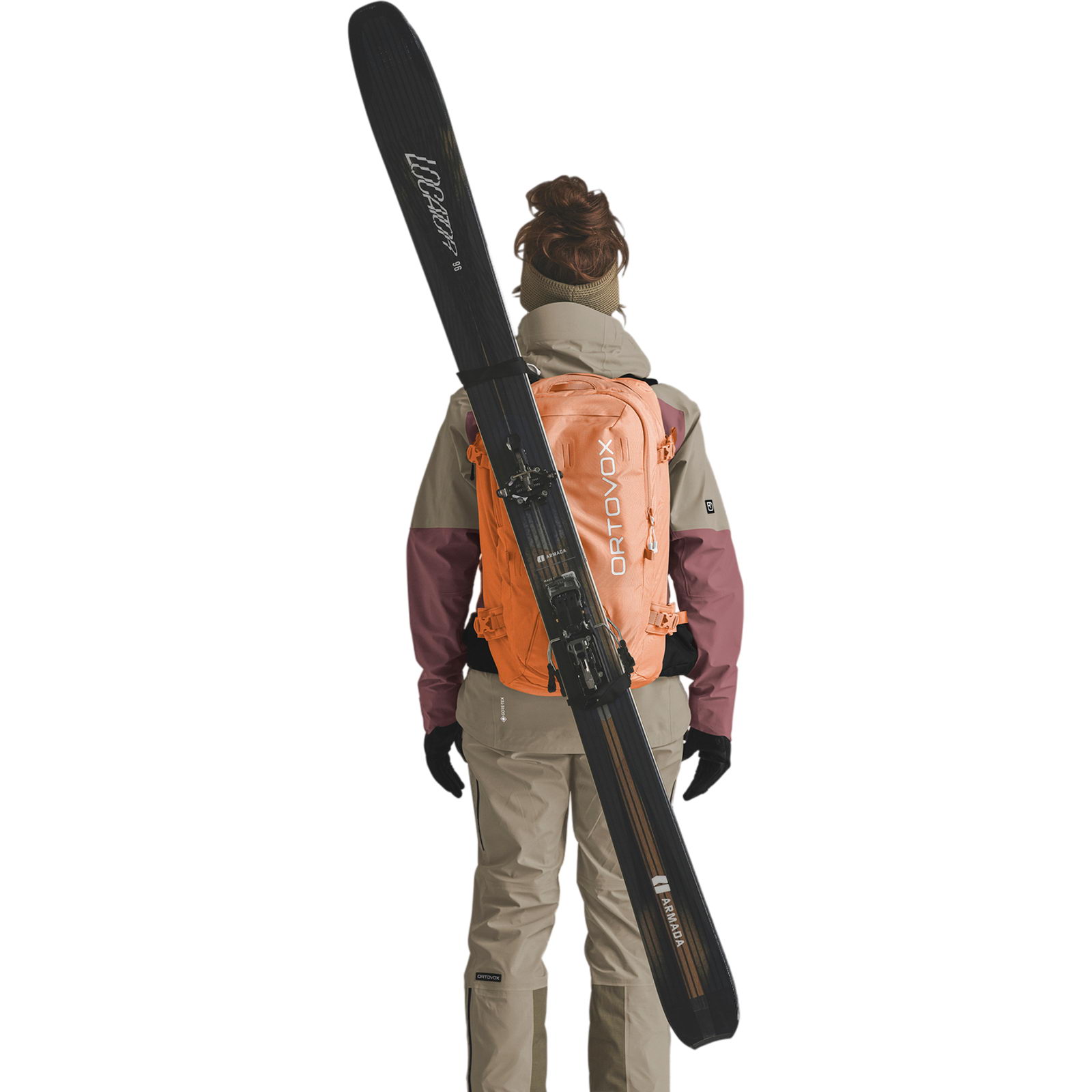 Ortovox Haute Route 30 S - Skitourenrucksack faded tangerine - Bild 8