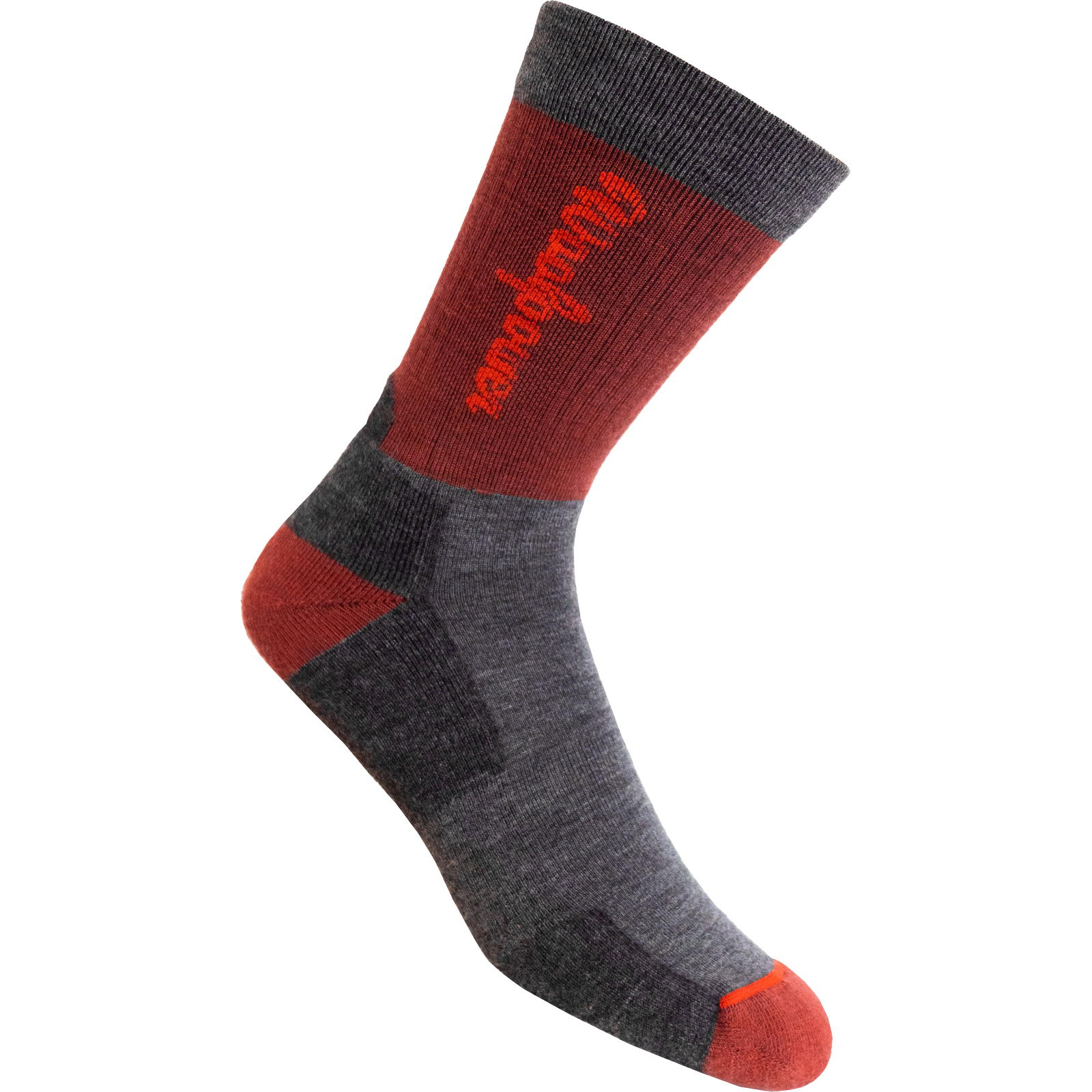 Woolpower Socks Logo Motion - Socken rust red - Bild 3