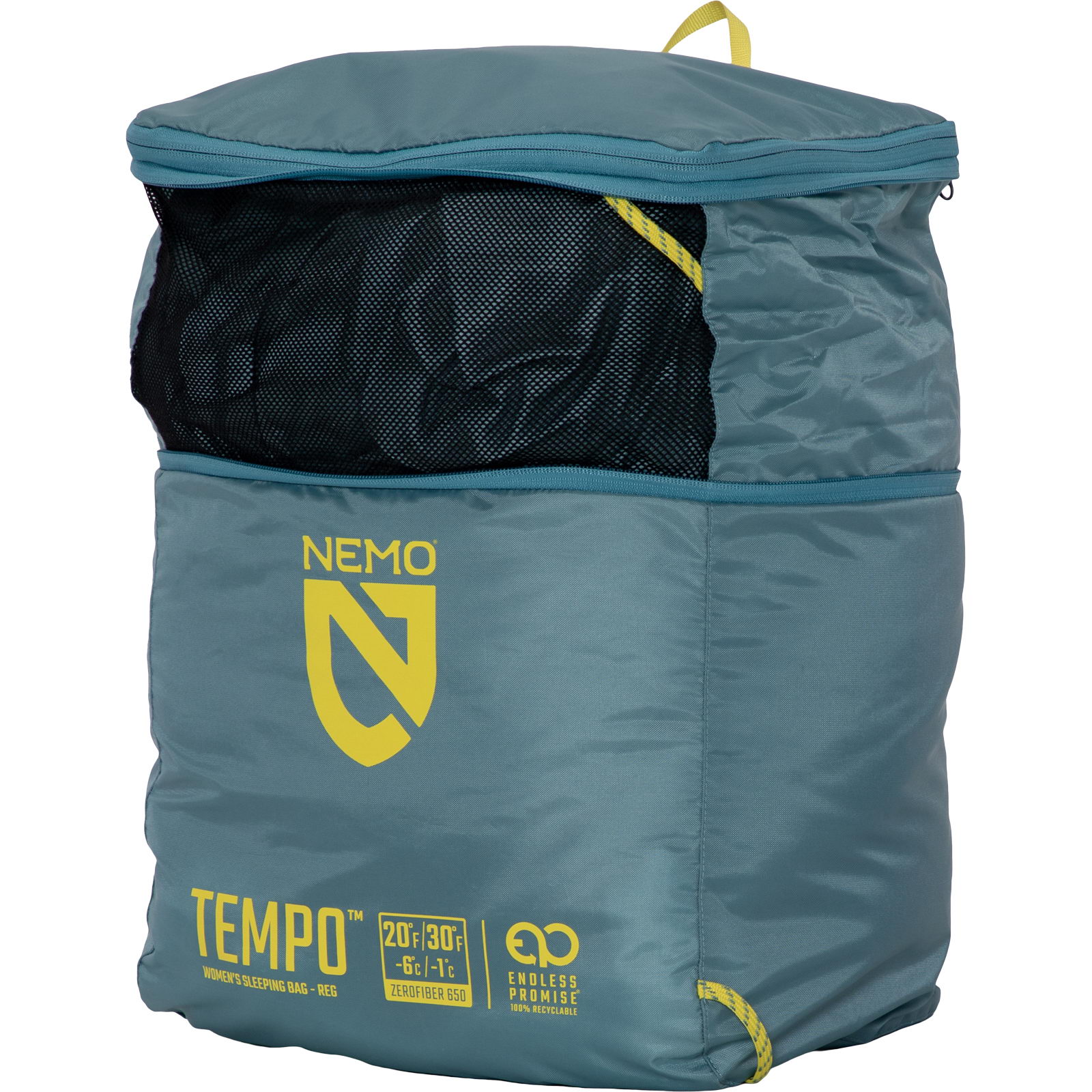 NEMO Tempo Women 20 - Kunstfaser-Schlafsack arctic-aquifer - Bild 10