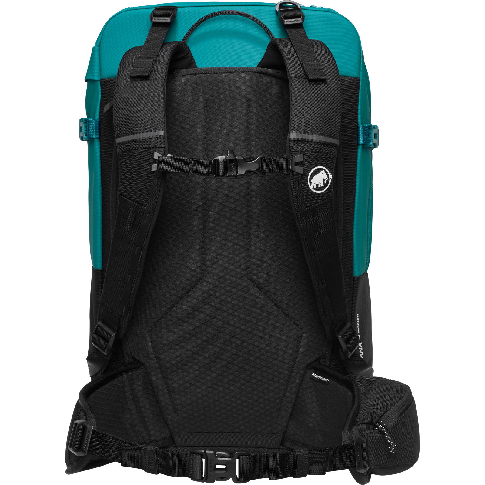 Mammut Nirvana 35 Women - Freeride Rucksack deep teal-black - Bild 10