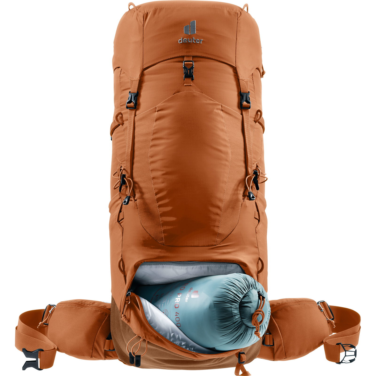 deuter Aircontact Lite 45+10 SL - Damen-Trekkingrucksack pecan-mocha - Bild 10