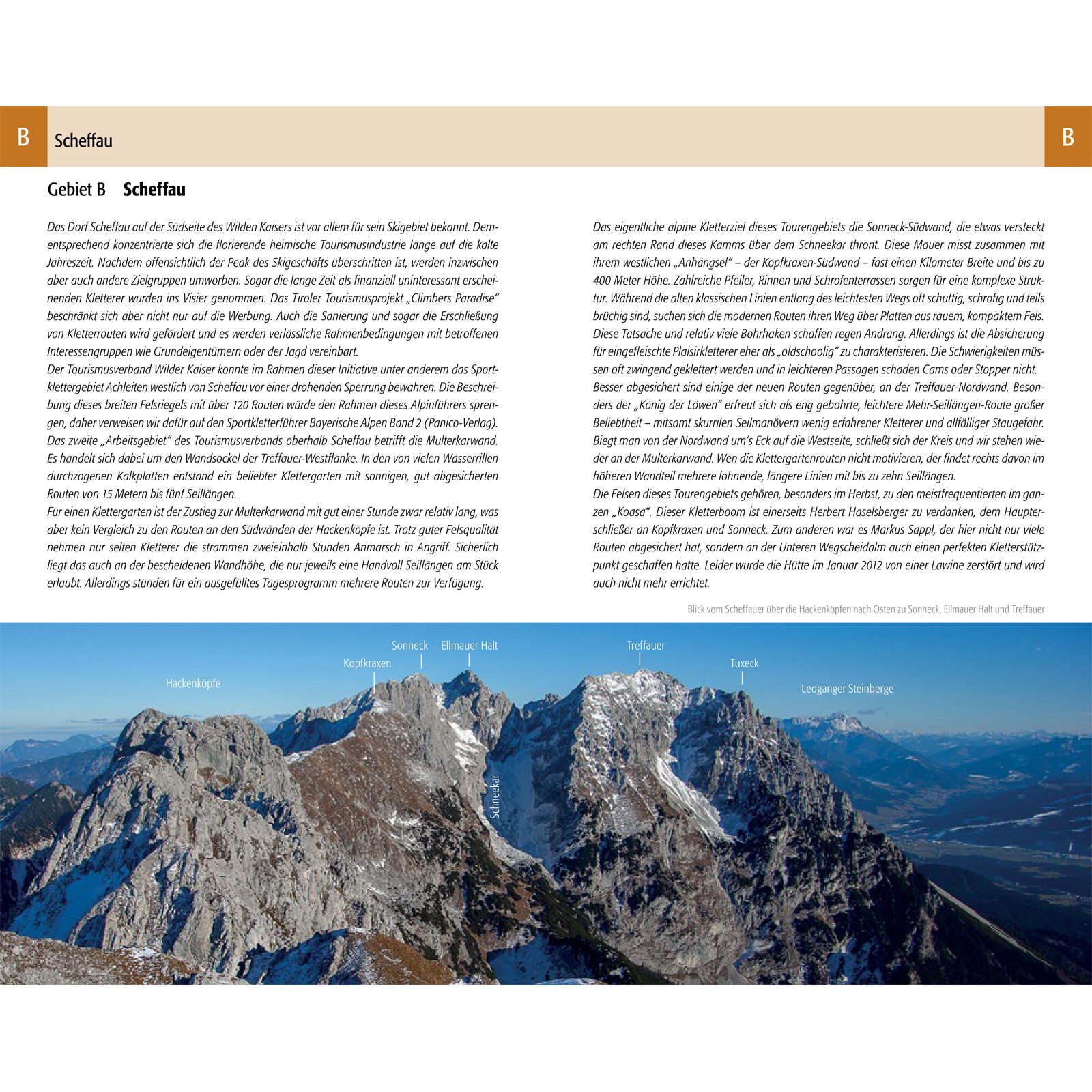 Panico Verlag Wilder Kaiser - Alpinkletterführer - Bild 3