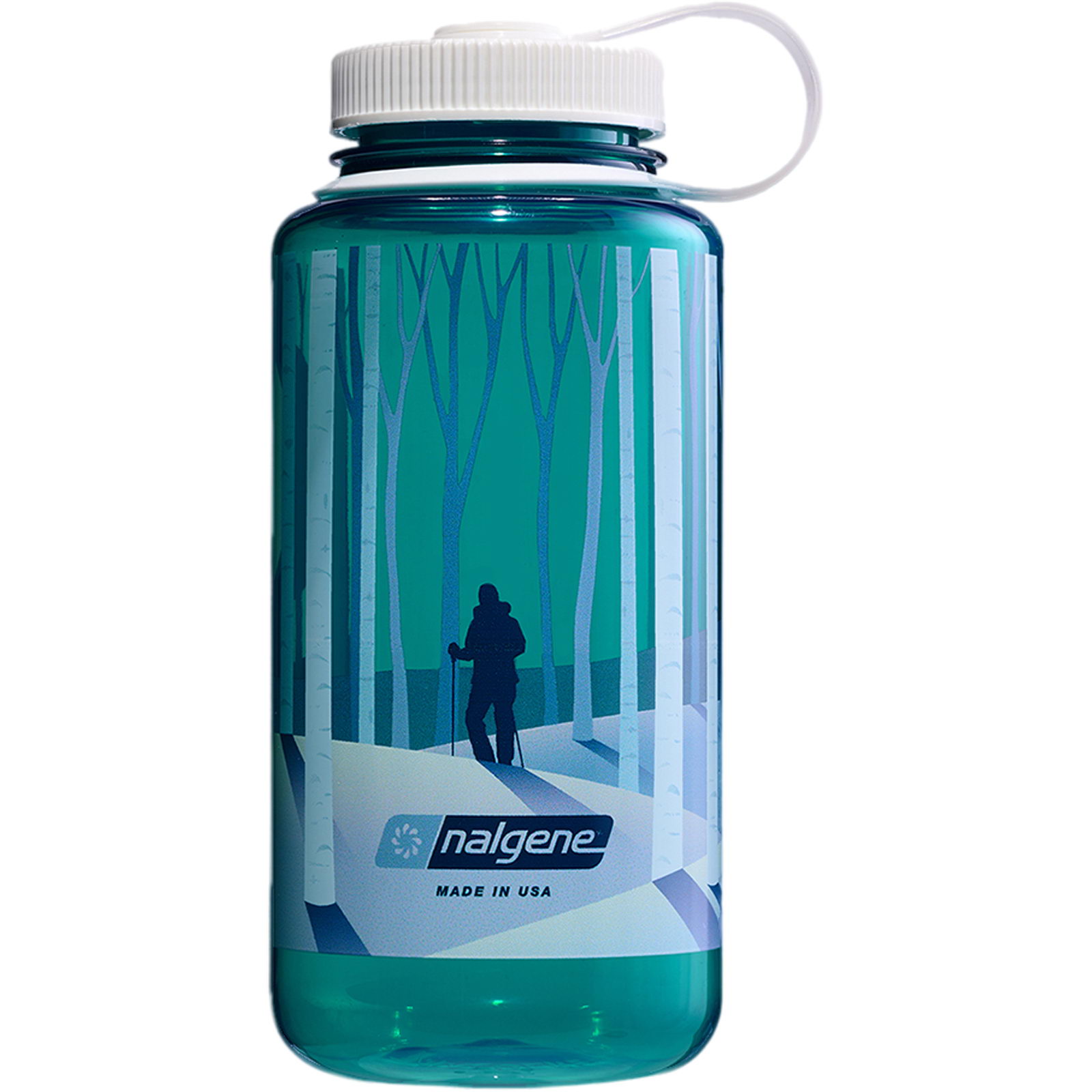 Nalgene Weithals Trinkflasche 1,0 Liter landscape forest - Bild 110
