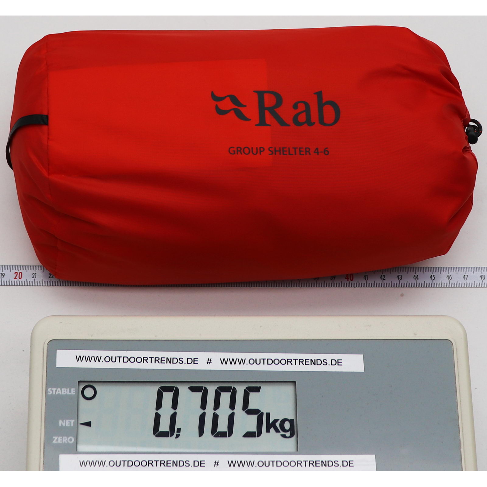 Rab Group Shelter 4-6 Person - Notzelt orange - Bild 2