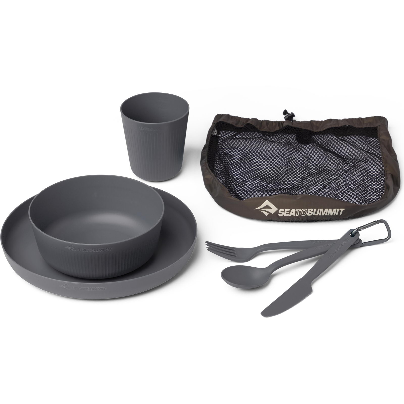 Sea to Summit Camp Dinnerware Set 6-teilig - Geschirrset charcoal - Bild 6