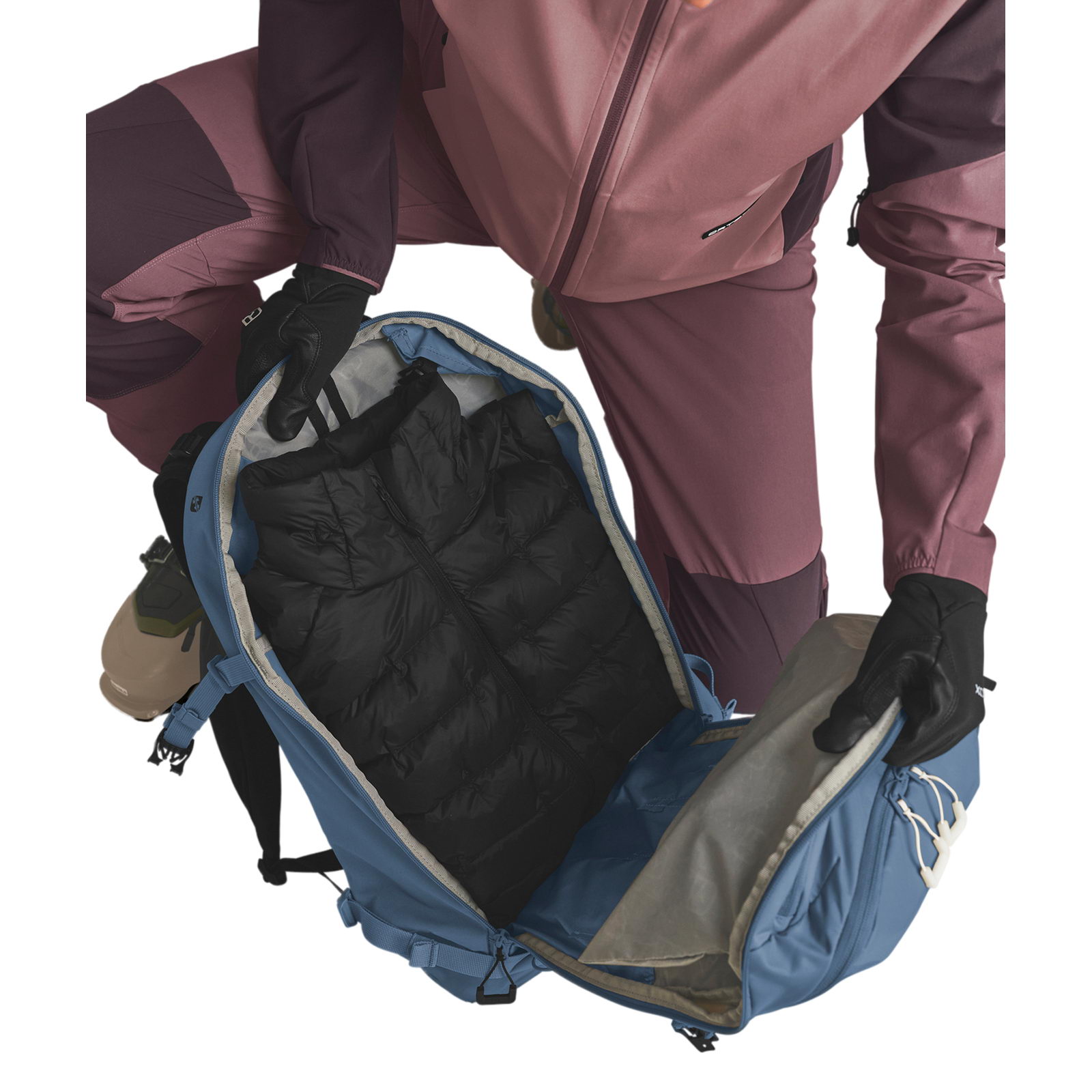 Ortovox Venet Tour 28 S - Skitourenrucksack light nunatak - Bild 26