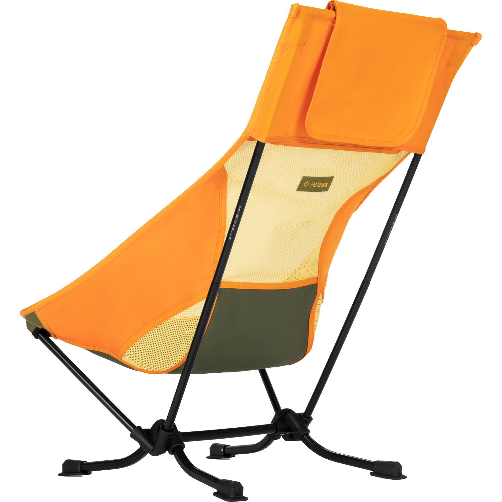Helinox Beach Chair - Faltstuhl flame multi block - Bild 11