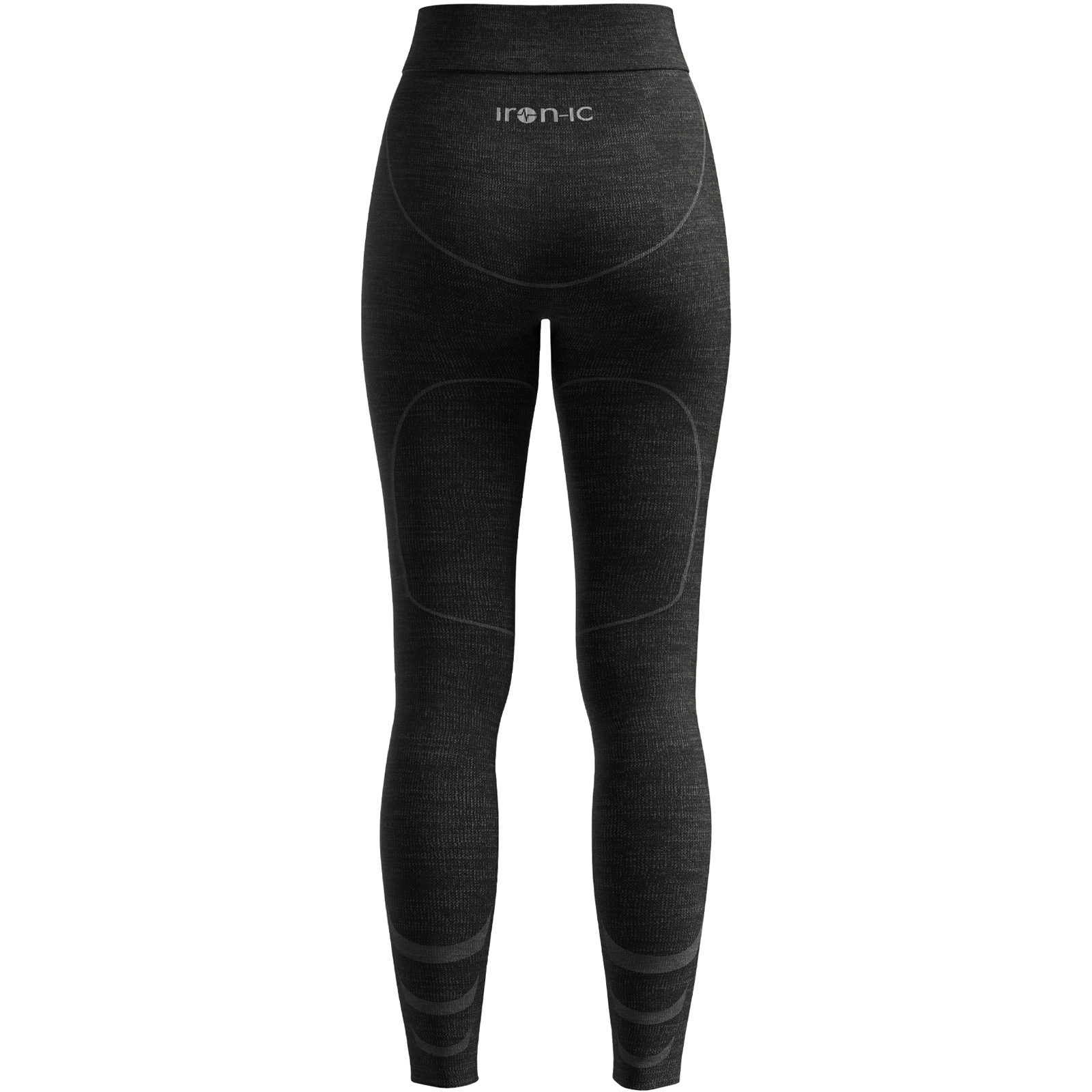iron-ic Merino 70 Longpant Woman - lange Unterhose black-grey - Bild 2