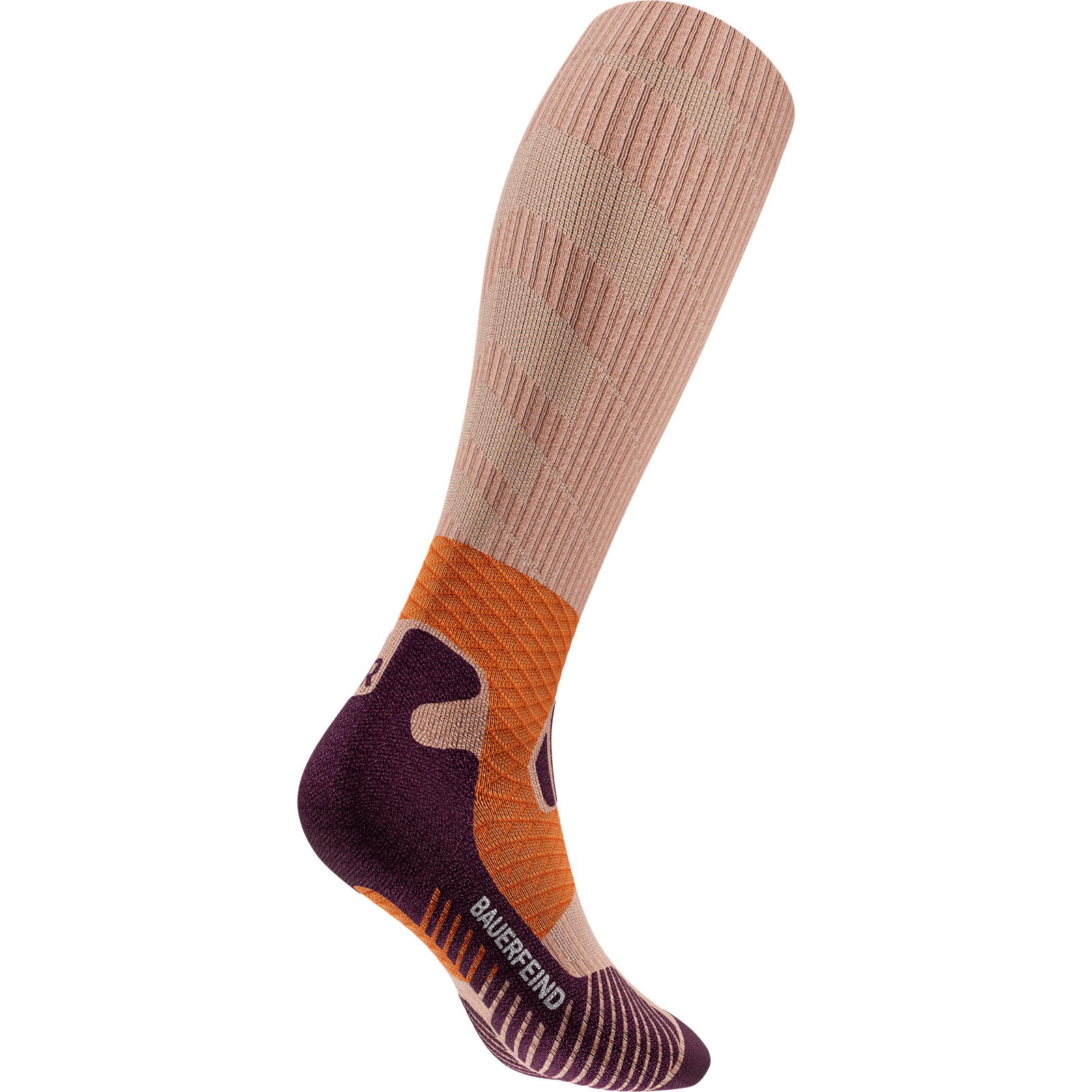 Bauerfeind Sports Trail Run Compression Socks Women - Trailrunning-Socken sunrise peach - Bild 17