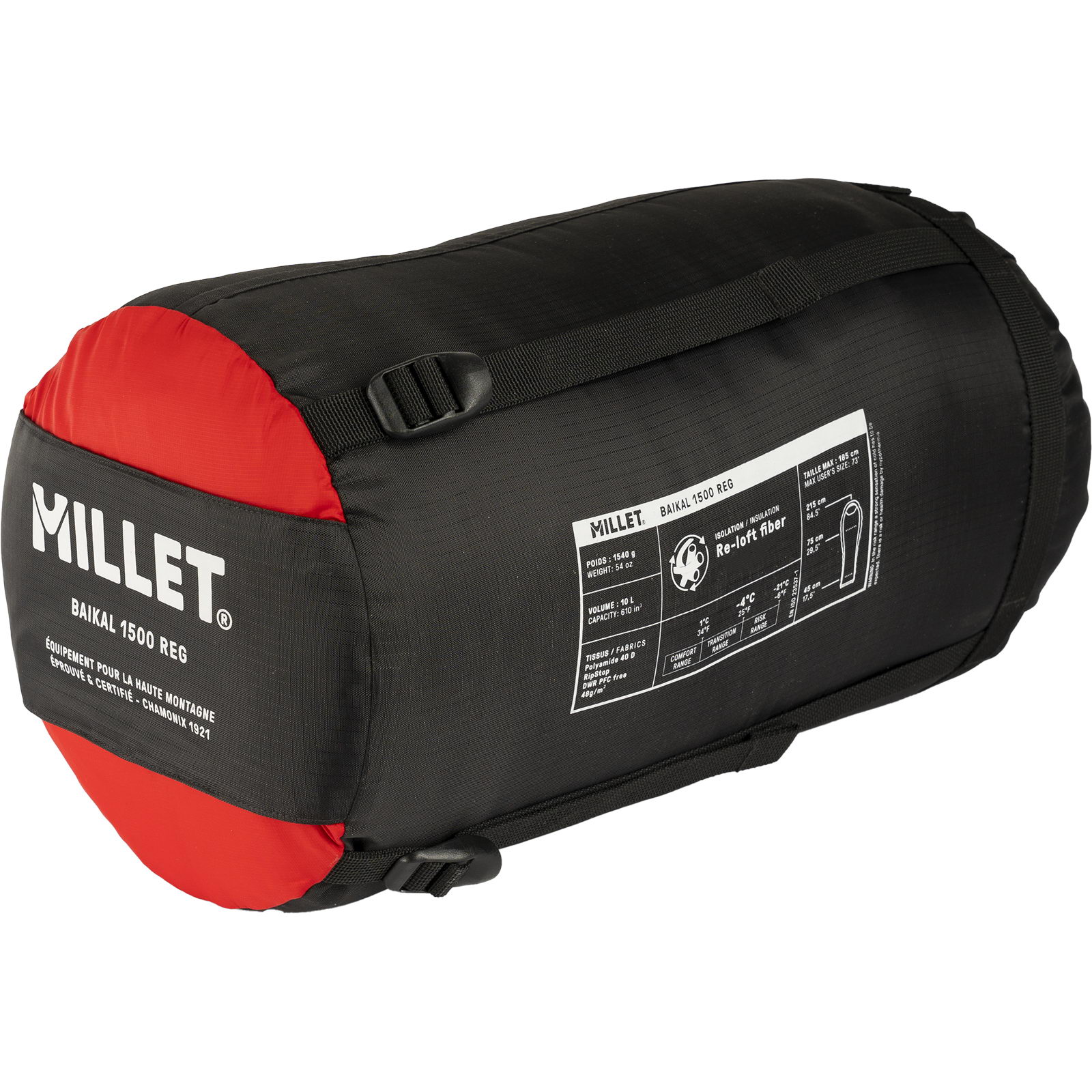 MILLET Baikal 1500 - Kunstfaserschlafsack red - Bild 3
