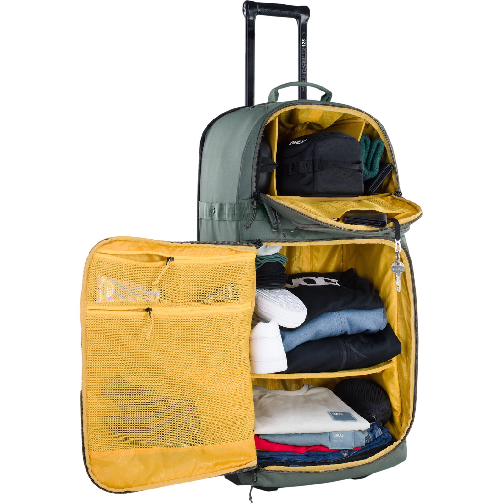 EVOC World Traveller 125 - Reisetasche mit Rollen dark olive - Bild 10