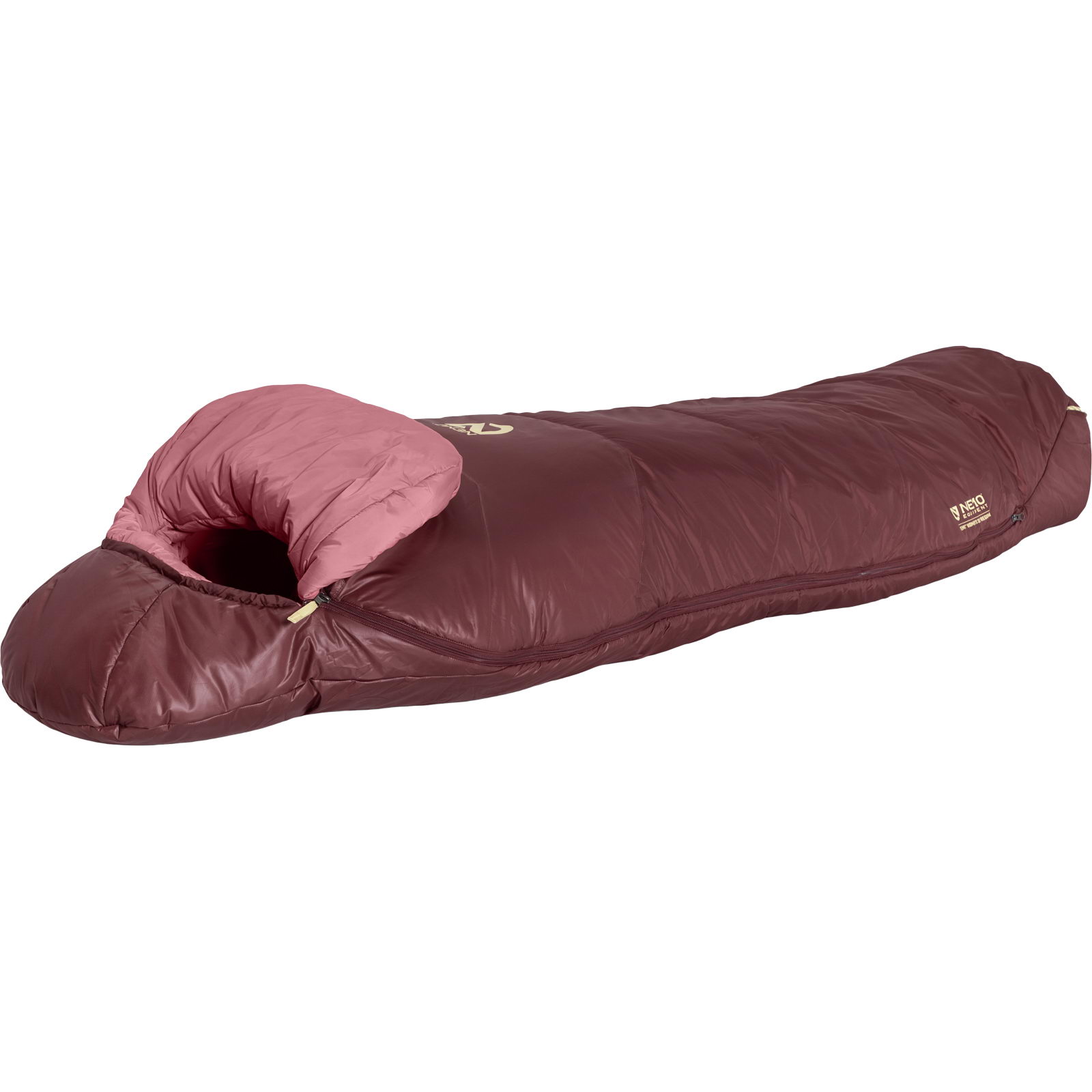 NEMO Tempo Women 35 - Kunstfaser-Schlafsack chocolate-rose - Bild 4