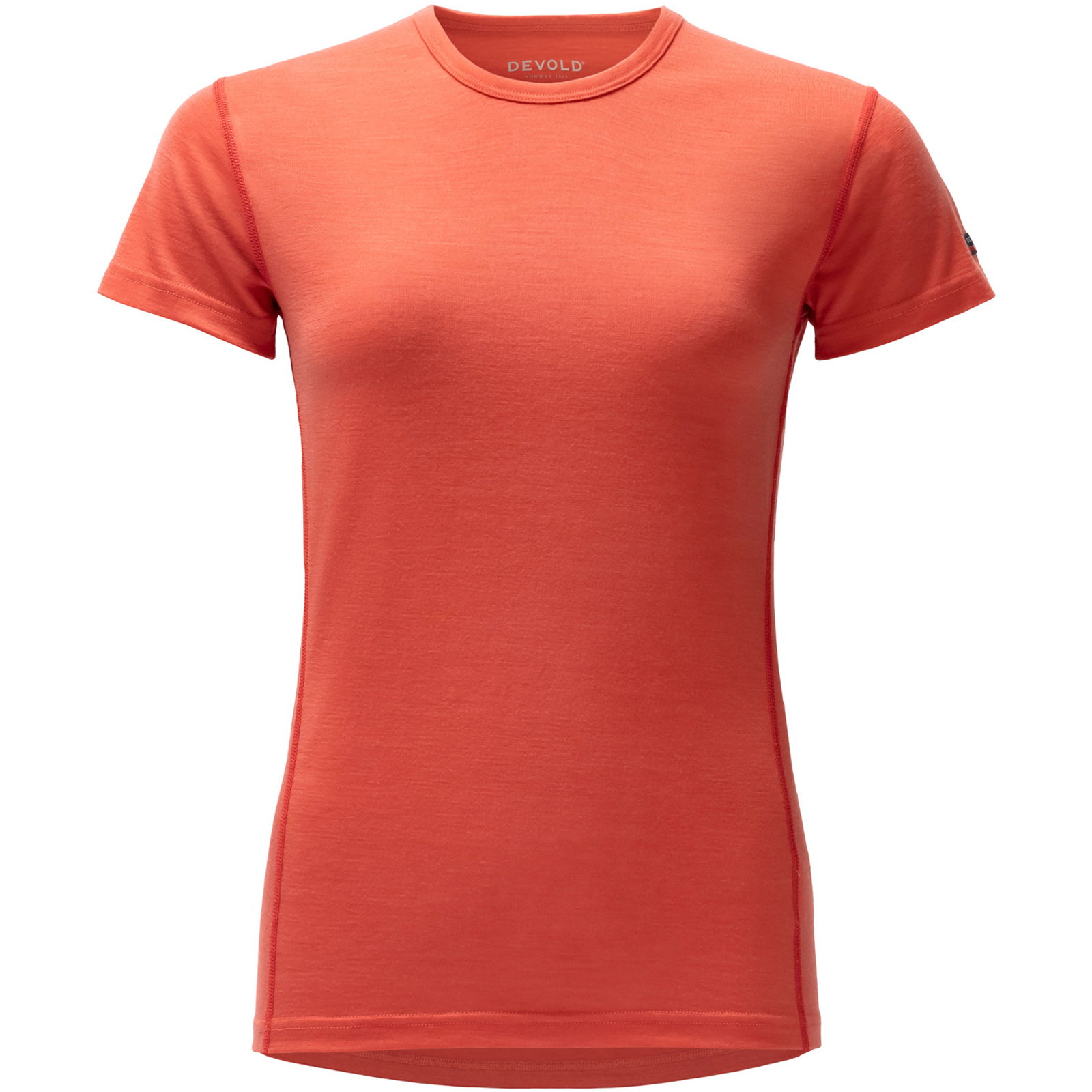 DEVOLD Breeze Merino 150 T-Shirt Wmn - Funktionsshirt coral - Bild 5