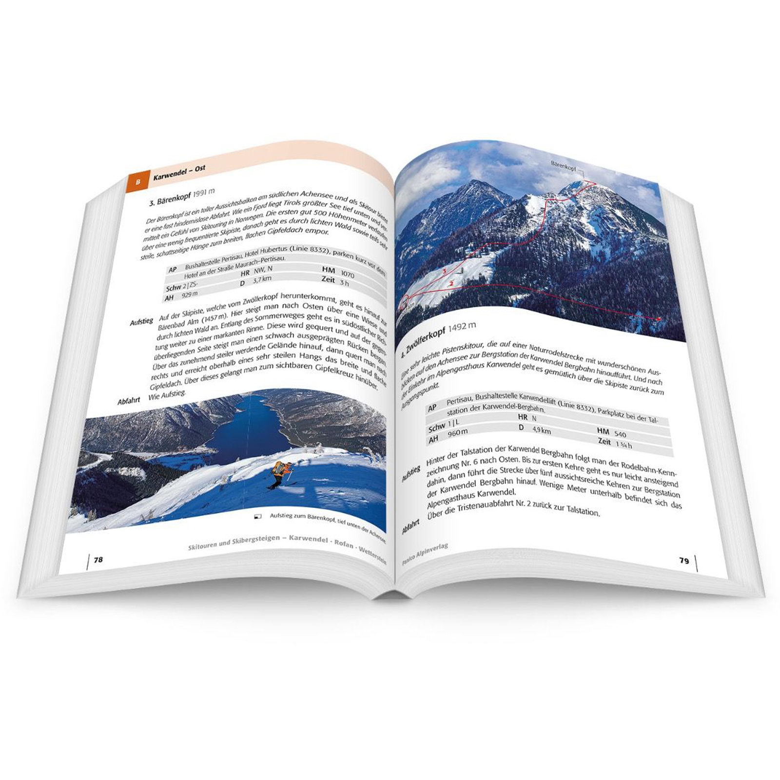 Panico Verlag Karwendel-Rofan-Wetterstein - Skitourenführer - Bild 10