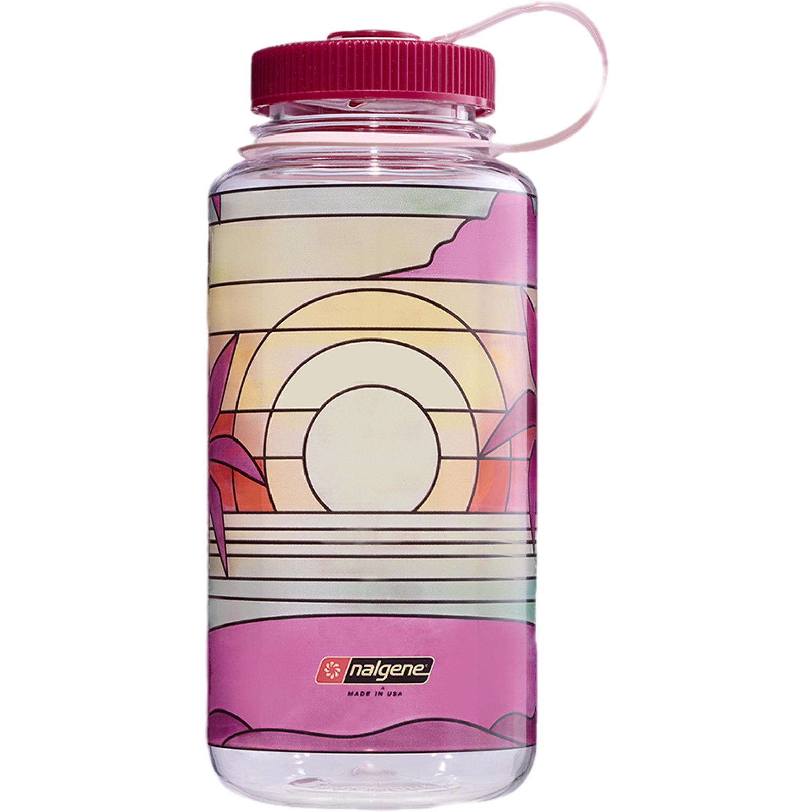 Nalgene Weithals Trinkflasche 1,0 Liter sunset - Bild 96