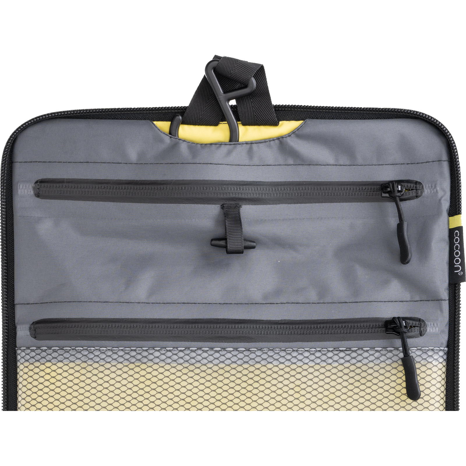 COCOON Toiletry Kit Allrounder - Waschbeutel grey-black-yellow - Bild 5