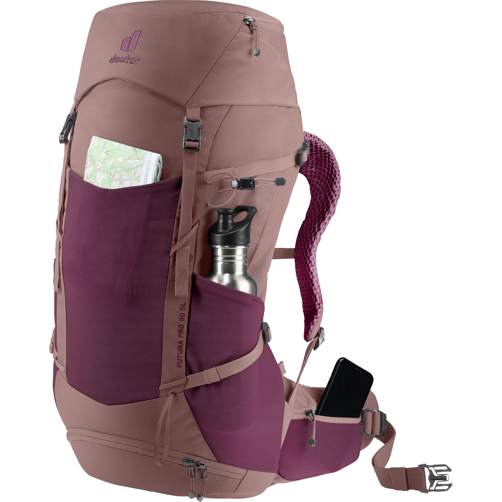 deuter Futura Pro 30 SL - Wanderrucksack cassis-ashrose - Bild 34