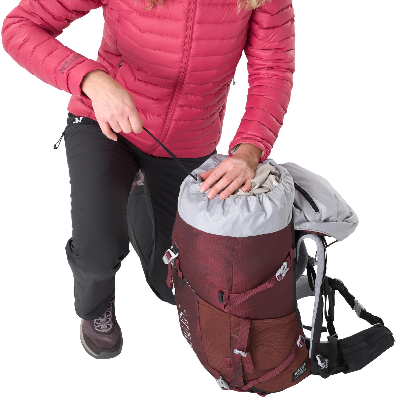 MILLET Ubic 30 Women - Wander- und Tourenrucksack e-dark red - Bild 4