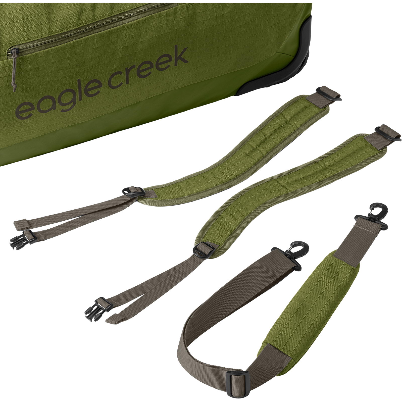 Eagle Creek No Matter What Rolling Duffel 120L - Rollen-Reisetasche olive green - Bild 13