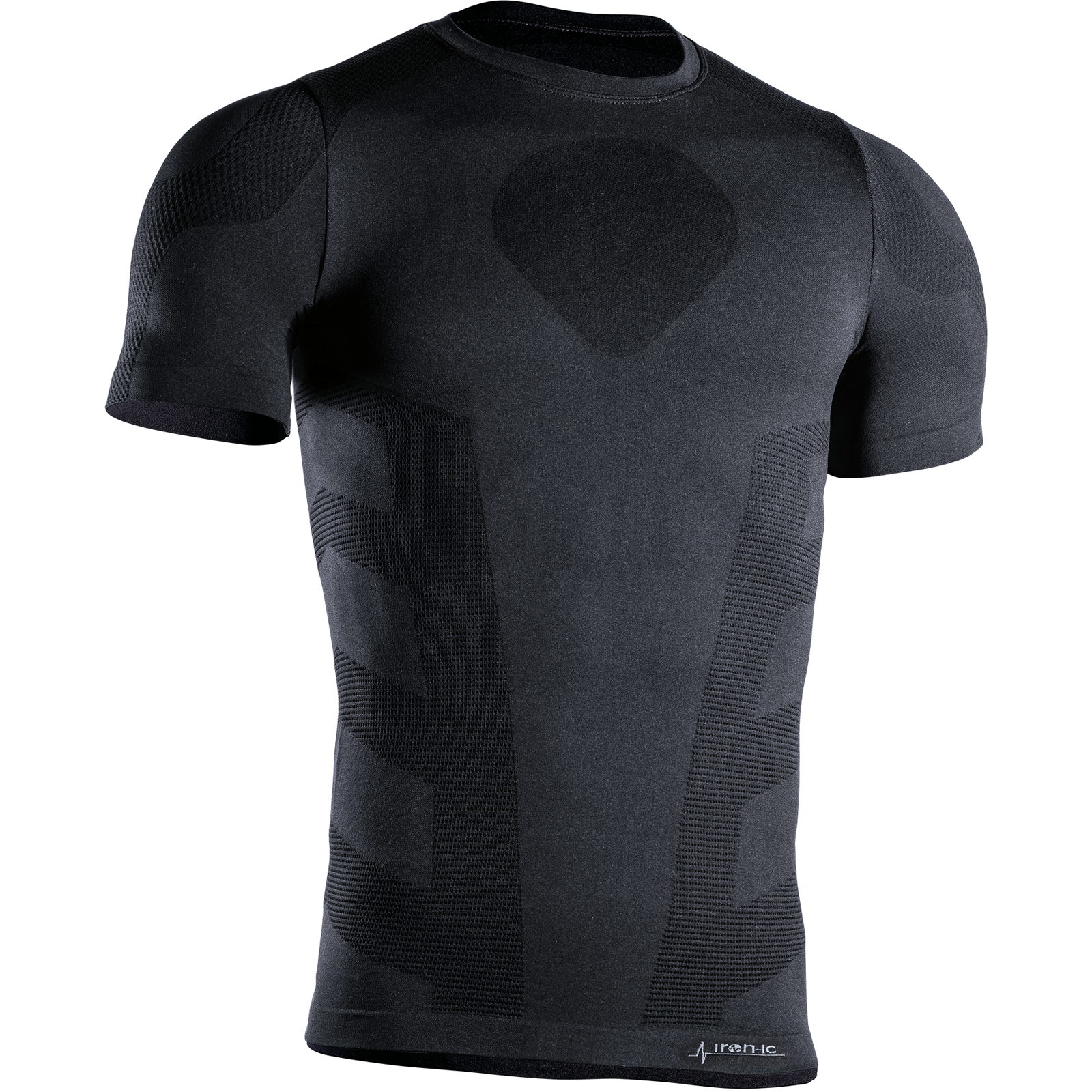 iron-ic I-Soft Shortsleeve Man - Funktionsshirt nero - Bild 1