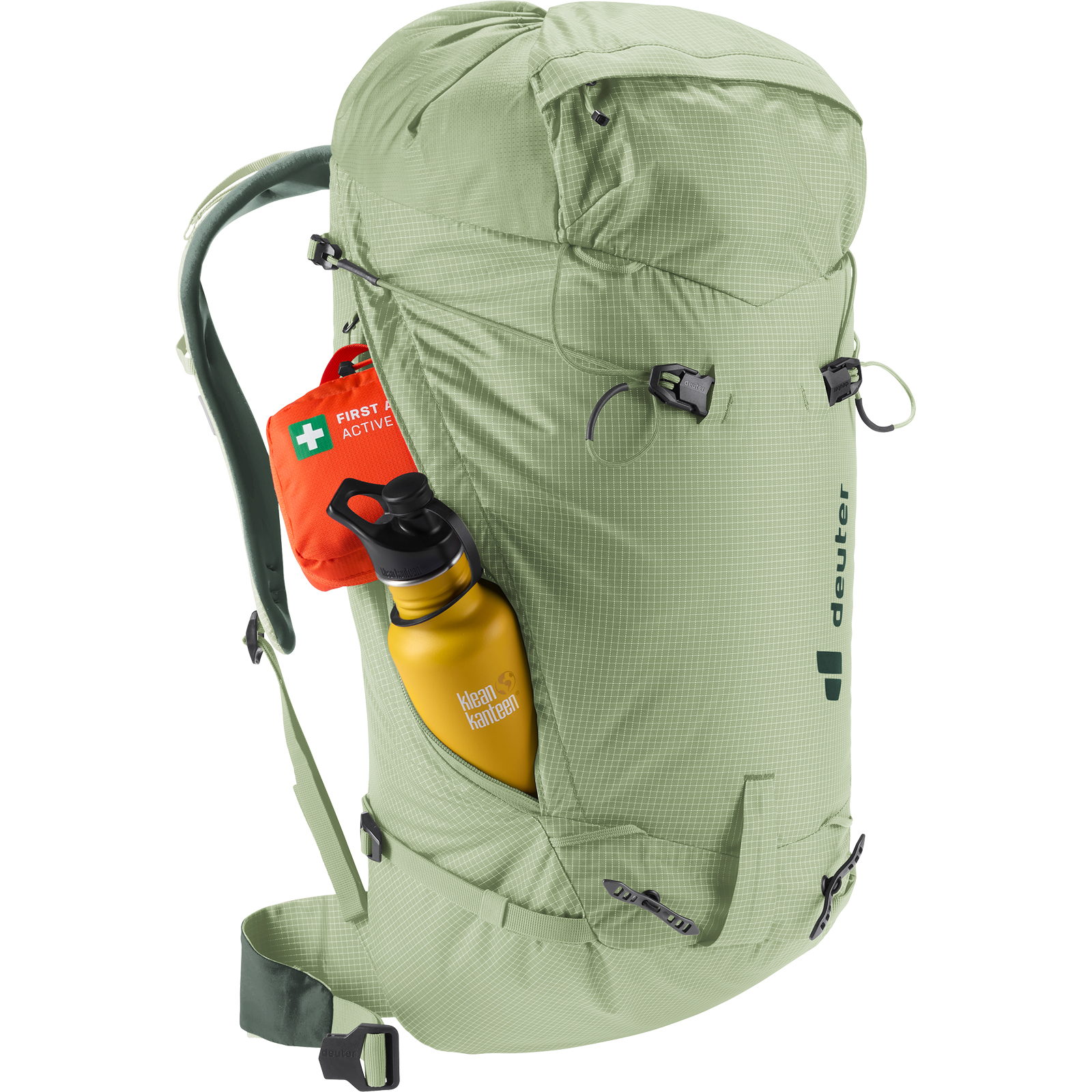 deuter Guide Lite 30 - Hochtouren-Rucksack grove-ivy - Bild 8