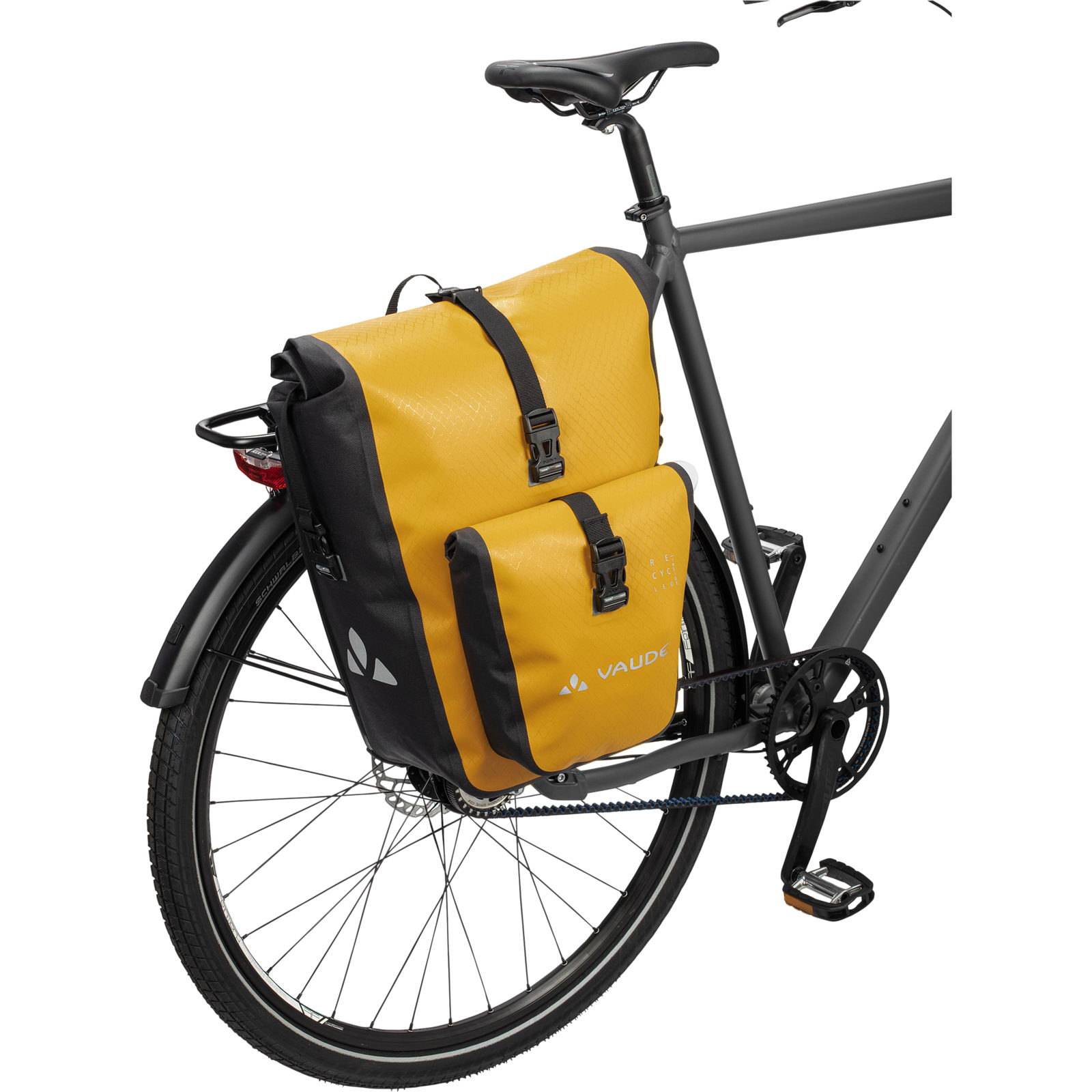 VAUDE Aqua Back Plus Single (rec) - Gepäckträgertasche burnt yellow - Bild 12
