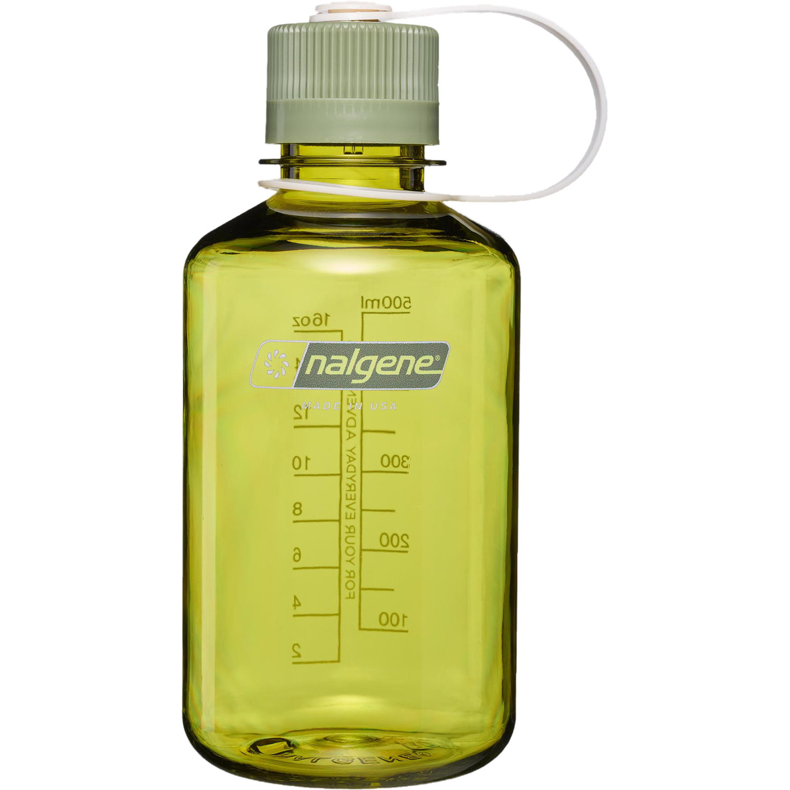 Nalgene Enghals Trinkflasche 0,5 Liter endive-oil green - Bild 60