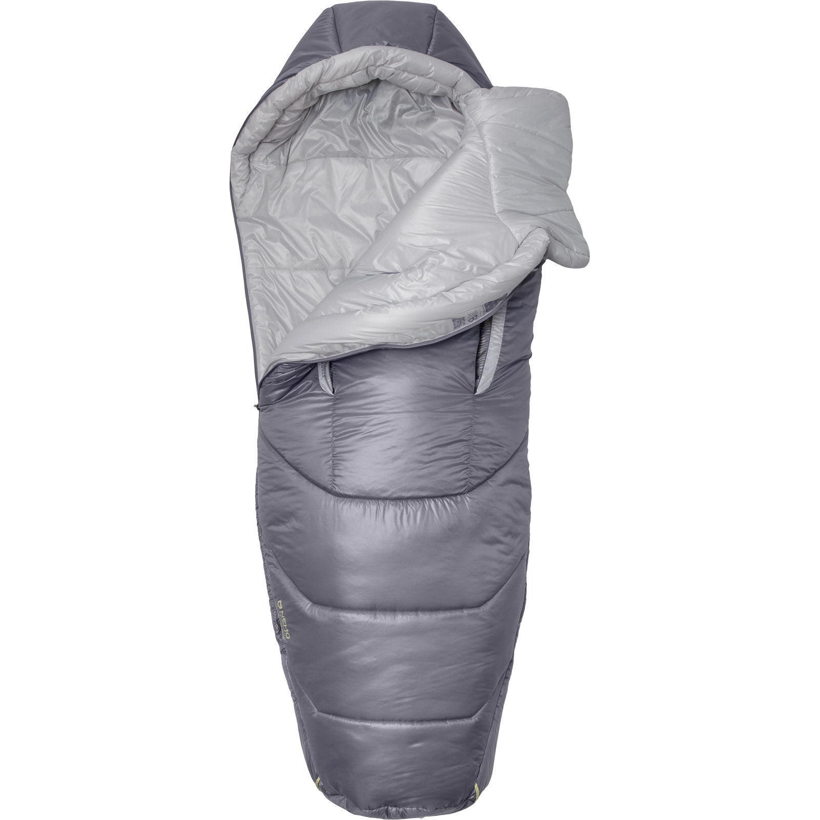 NEMO Forte Women 20 - Kunstfaser-Schlafsack quicksilver-aluminum - Bild 3
