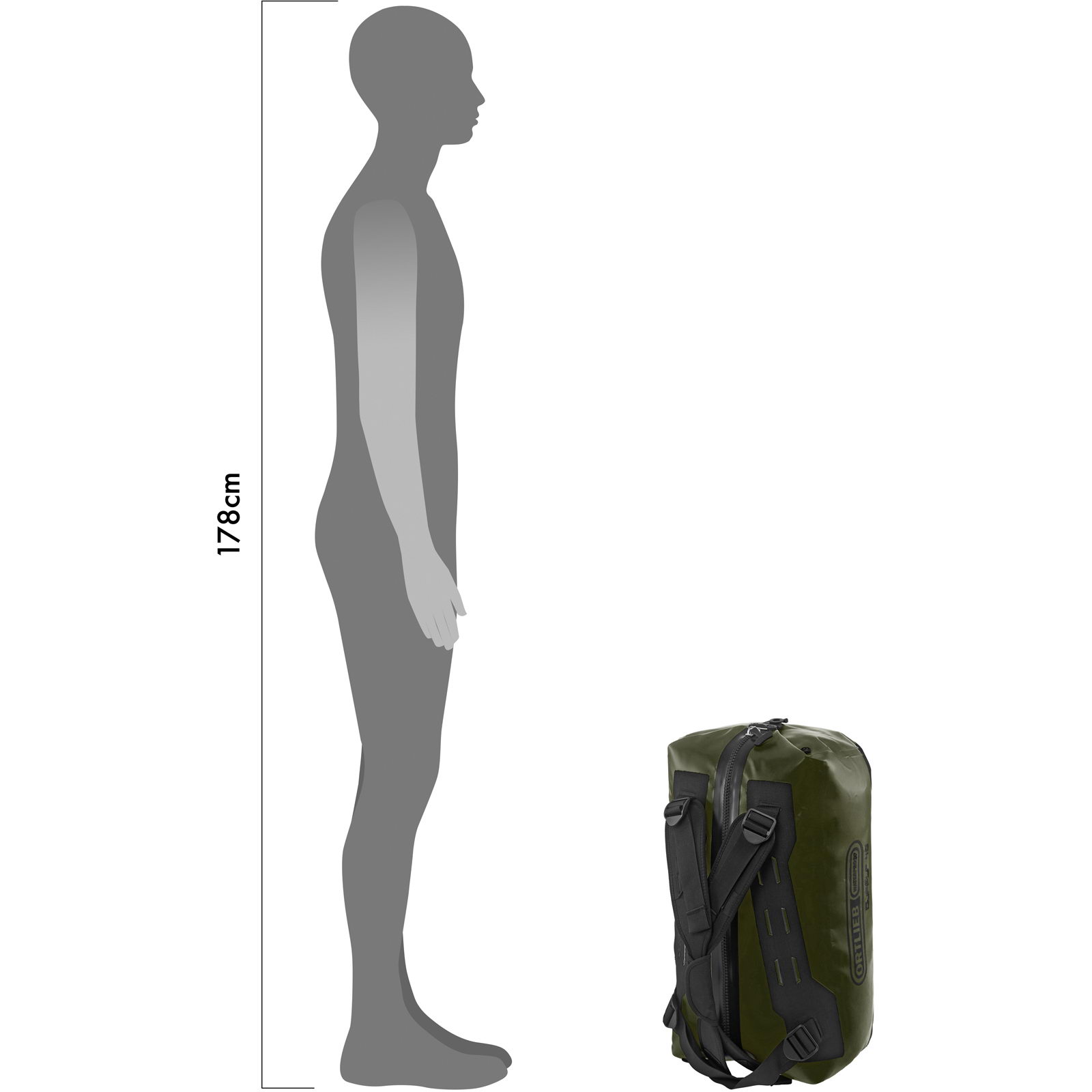 ORTLIEB Duffle 40L - Reisetasche olive - Bild 21