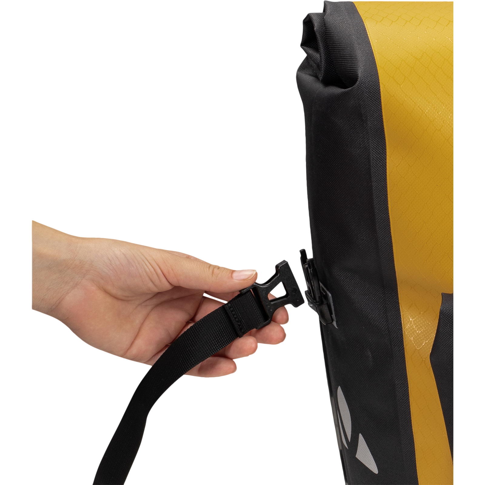 VAUDE Aqua Back Plus Single (rec) - Gepäckträgertasche burnt yellow - Bild 11