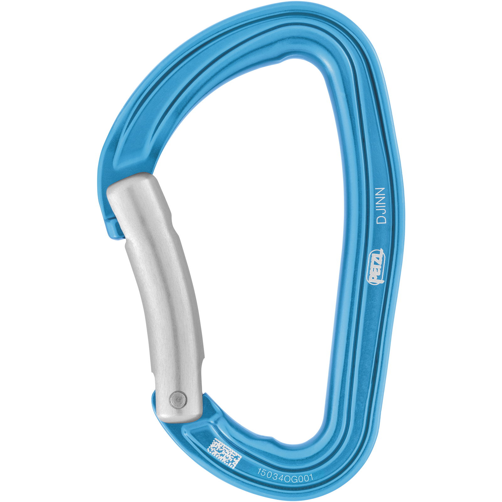 Petzl Djinn Bent - Kletterkarabiner blue - Bild 1