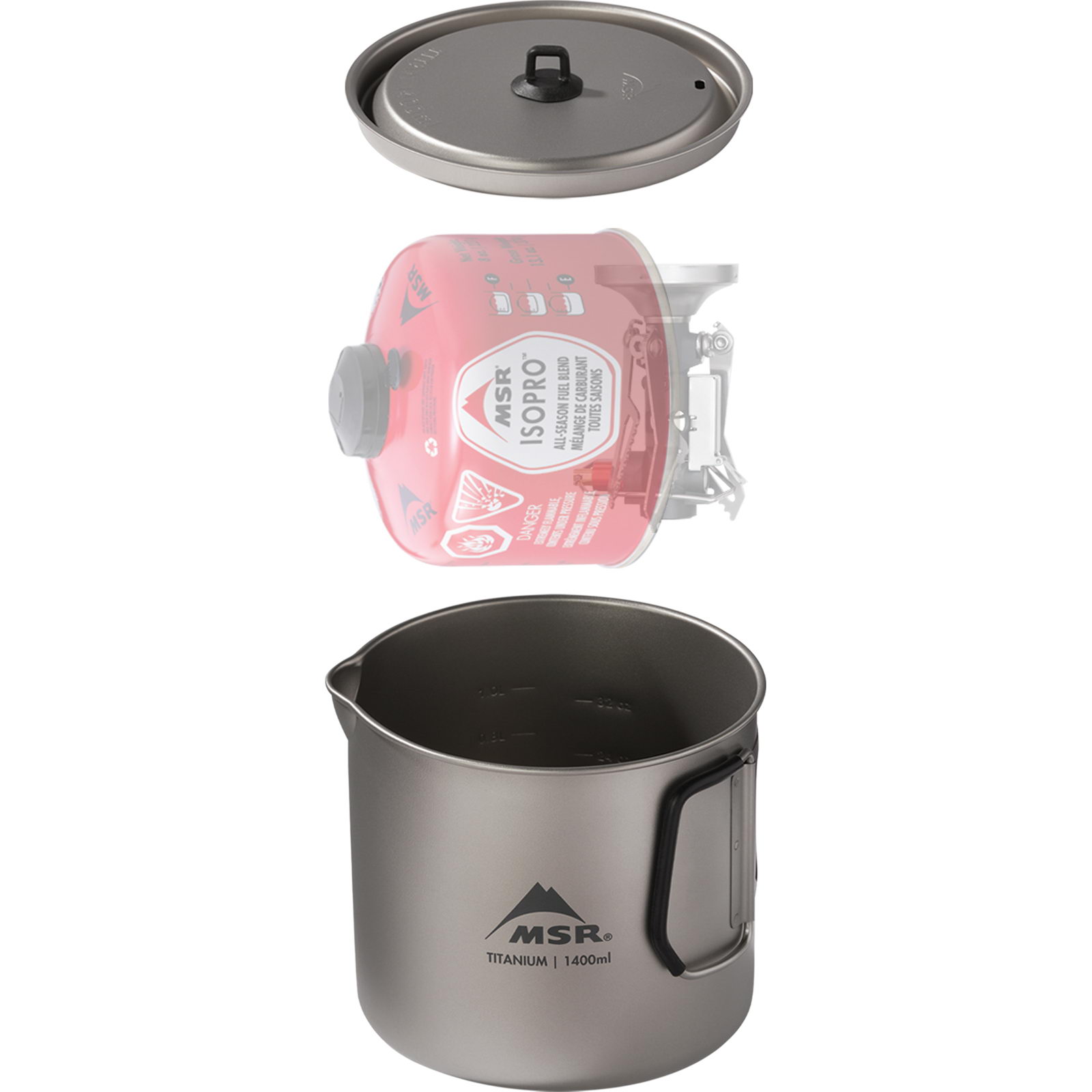 MSR Titan Kettle 1400 ml - Titan-Kochkessel - Bild 7