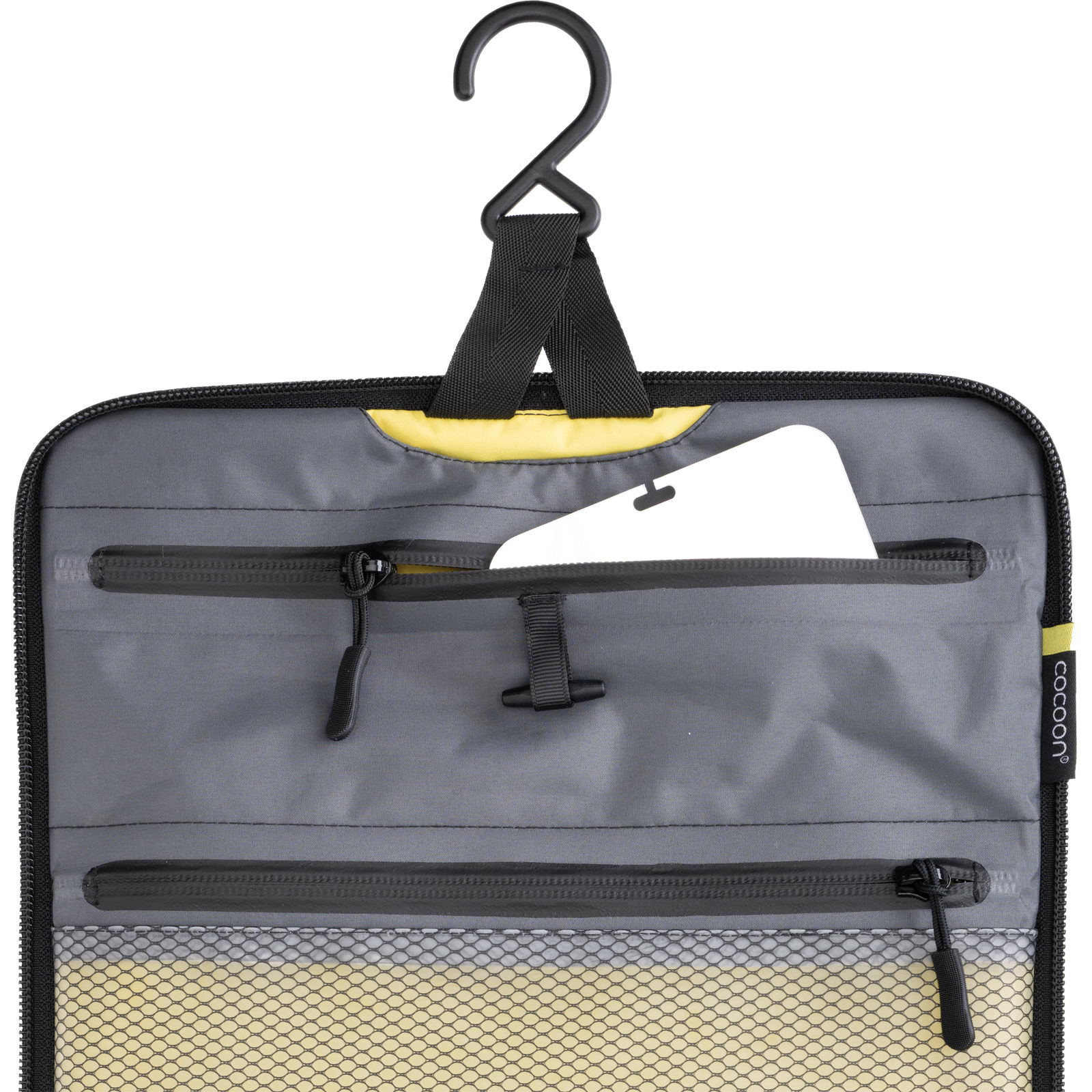 COCOON Toiletry Kit Allrounder - Waschbeutel grey-black-yellow - Bild 7