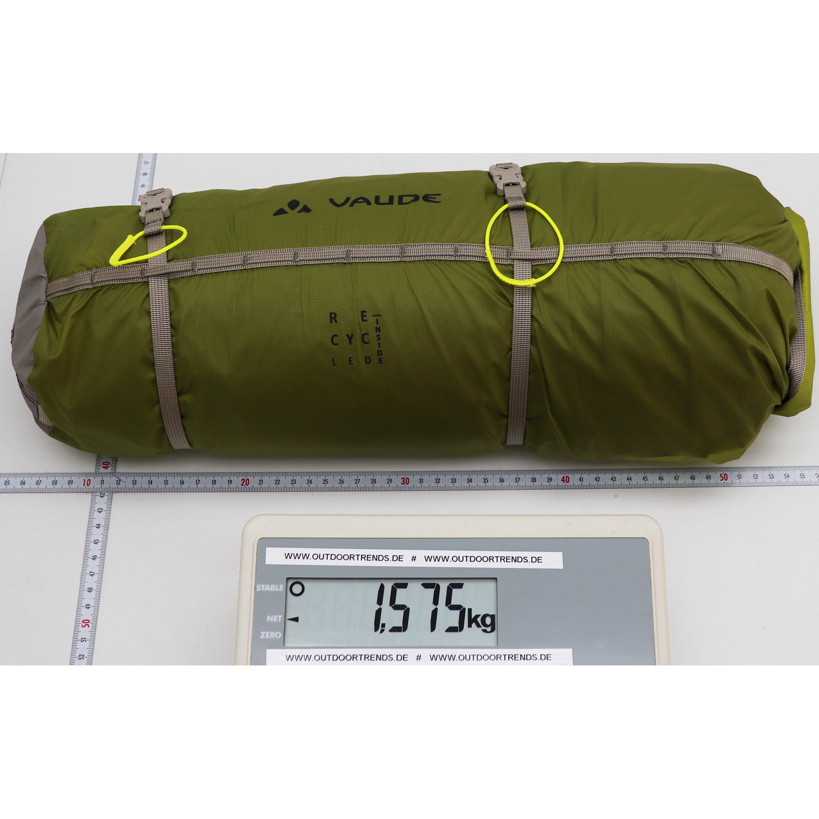 VAUDE Ultralight Lizard 2P - 2-Personen-Zelt wild lime - Bild 11