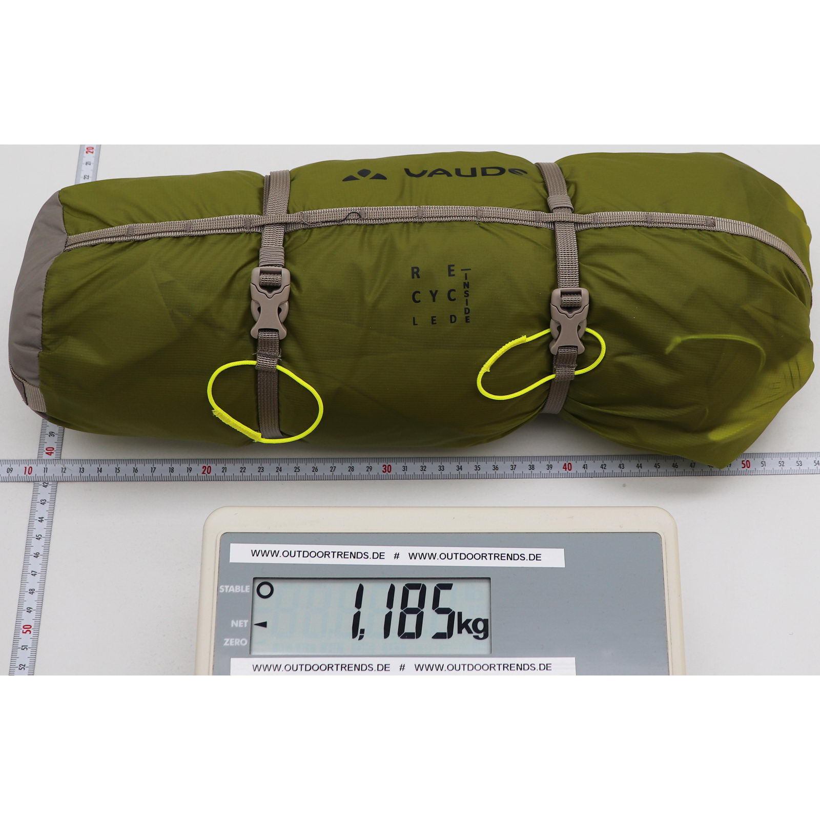 VAUDE Ultralight Lizard 1P - 1-Personen-Zelt wild lime - Bild 12