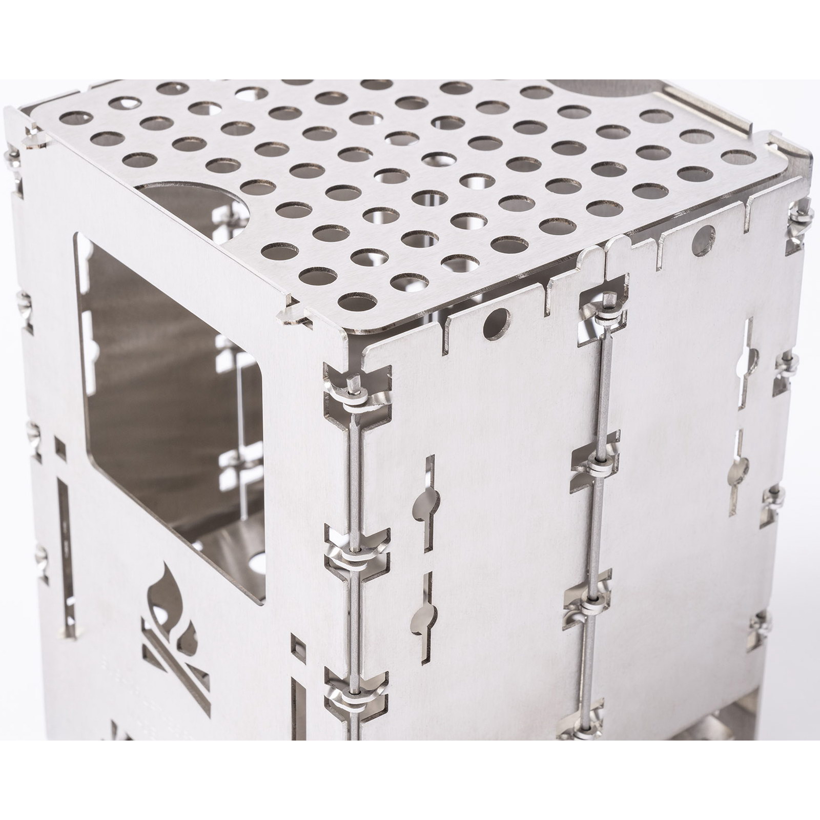 bushcraft essentials Universalrost Bushbox LF Titanium - Bild 5