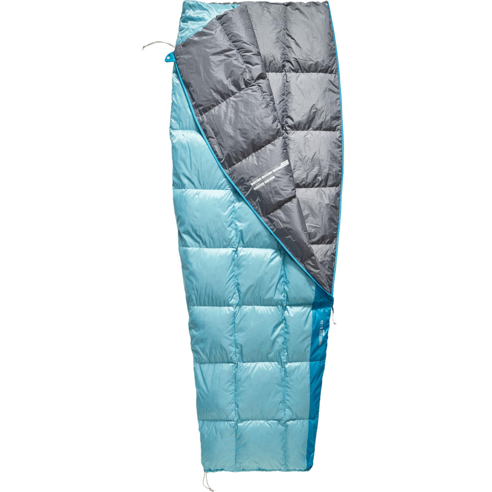 Sea to Summit Traveller 7C/45F - Schlafsack-Decke aqua sea blue - Bild 2