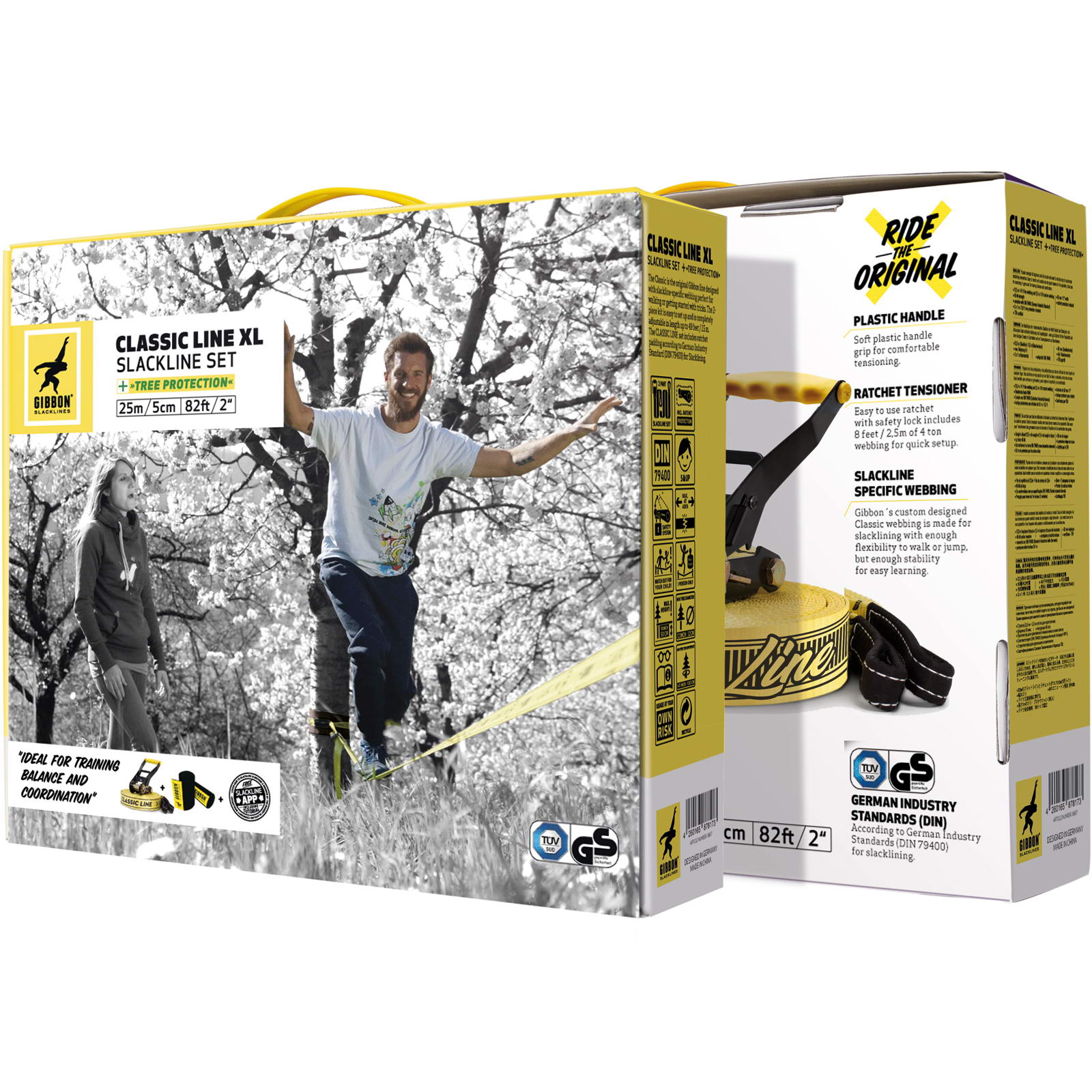 Gibbon Classic Line XL TreeWear Set - Slackline - Bild 4