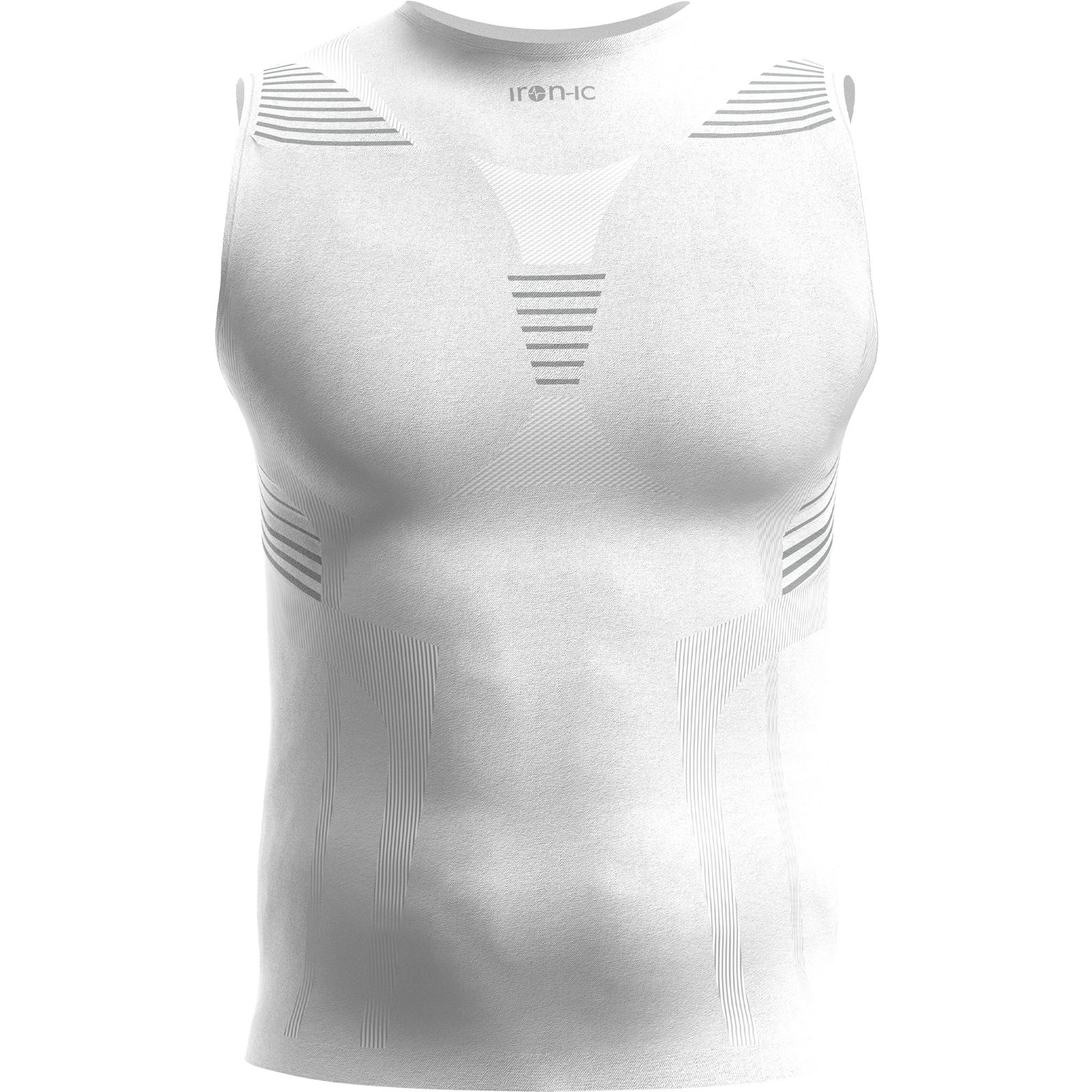 iron-ic Kinetik Sleeveless Man - Funktionsshirt ohne Ärmel white - Bild 3