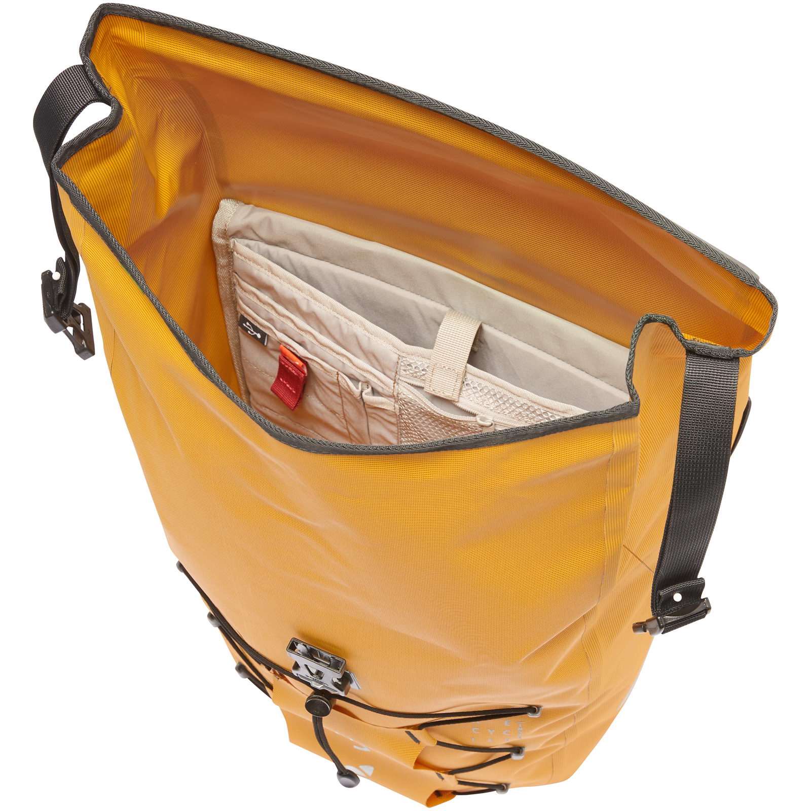 VAUDE Proof Back TR Single - Hinterradtasche burnt yellow - Bild 11
