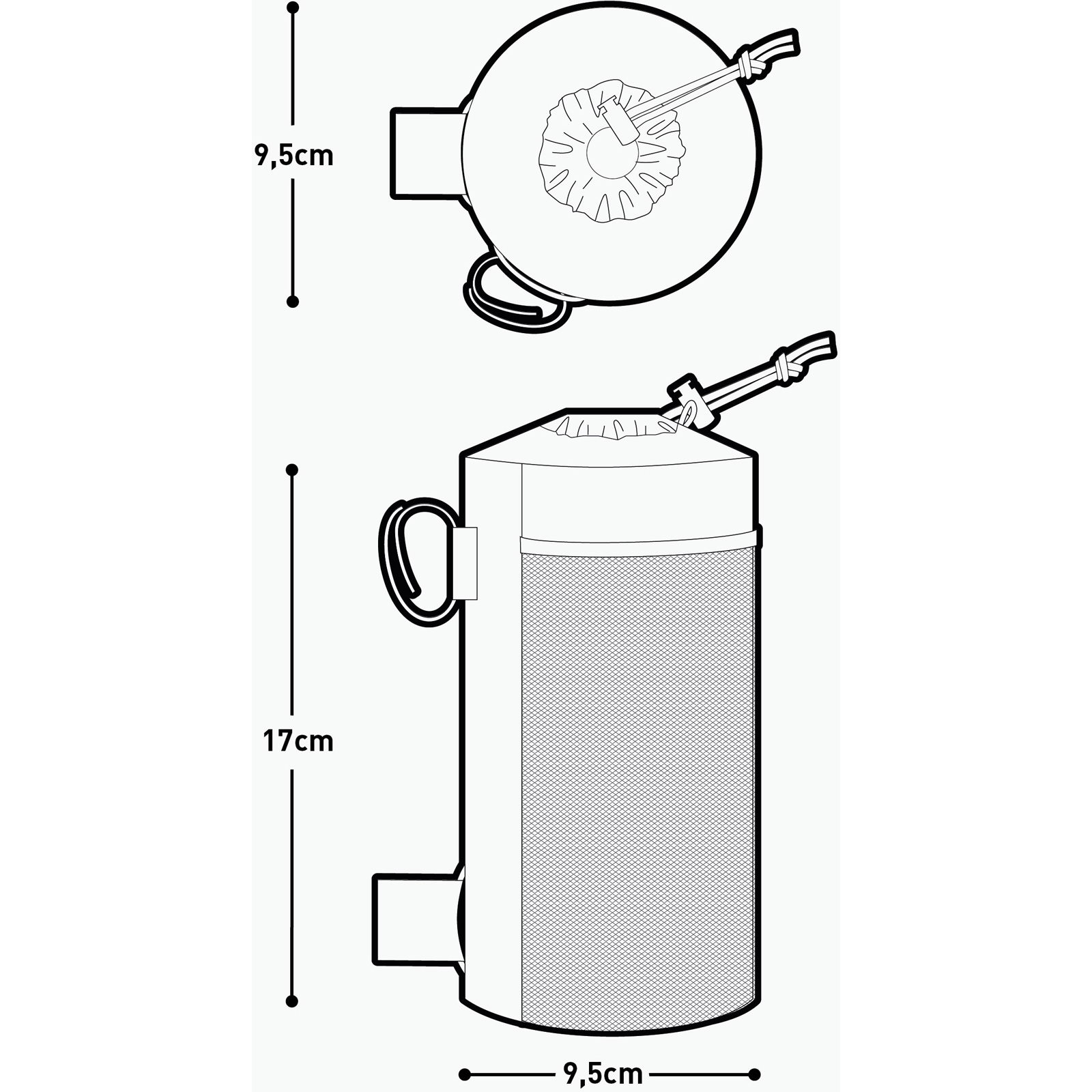 EVOC Food Pouch - Lenkertasche black - Bild 8