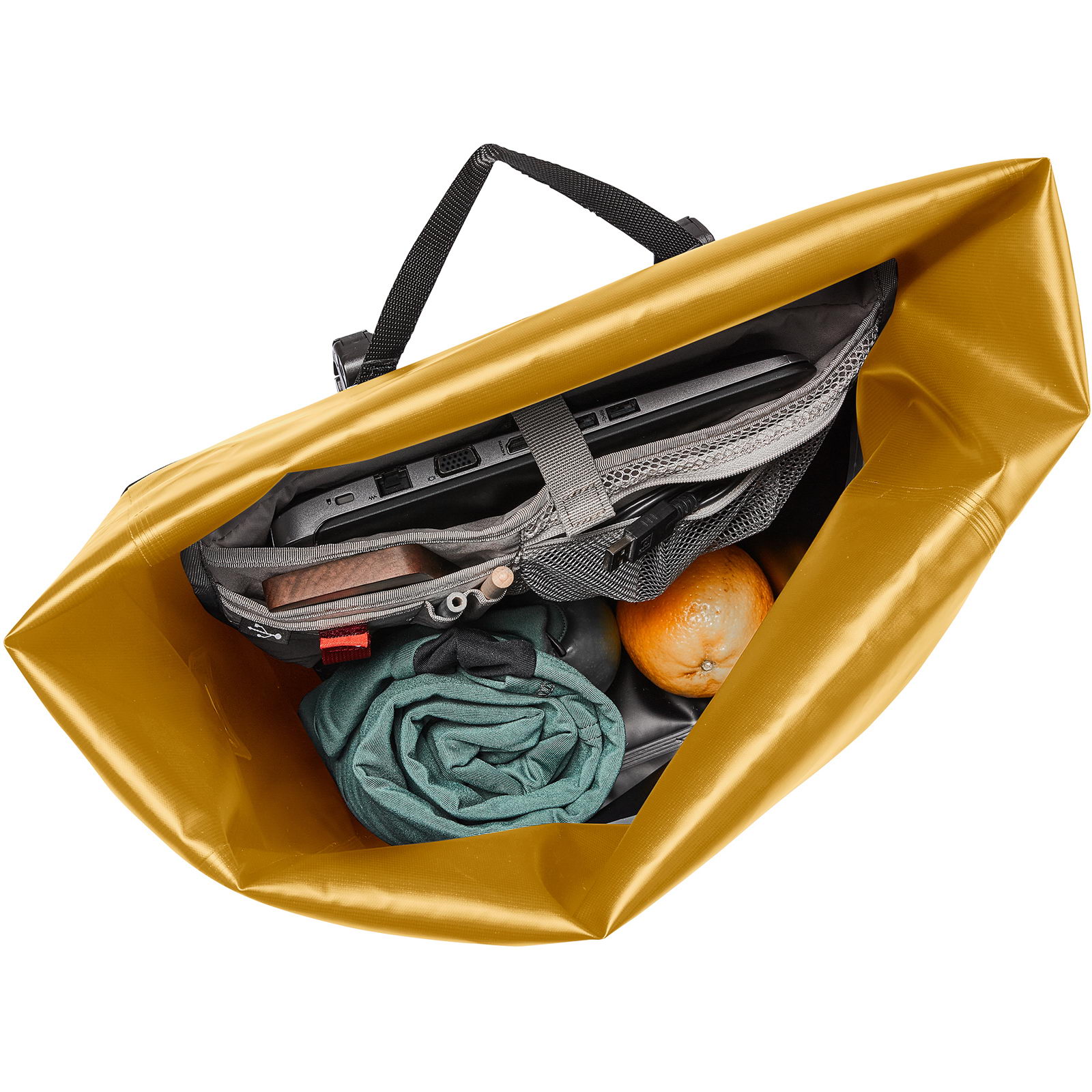 VAUDE Proof Back TR Single - Hinterradtasche burnt yellow - Bild 12