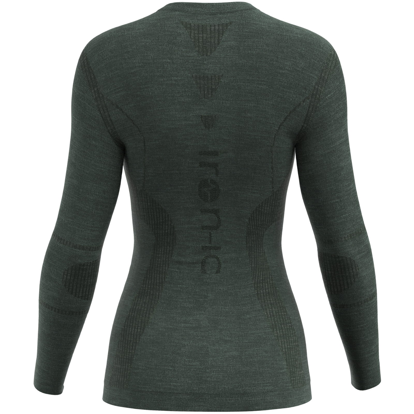 iron-ic Merino 40 Longsleeve Woman - Langarmshirt dark green - Bild 2