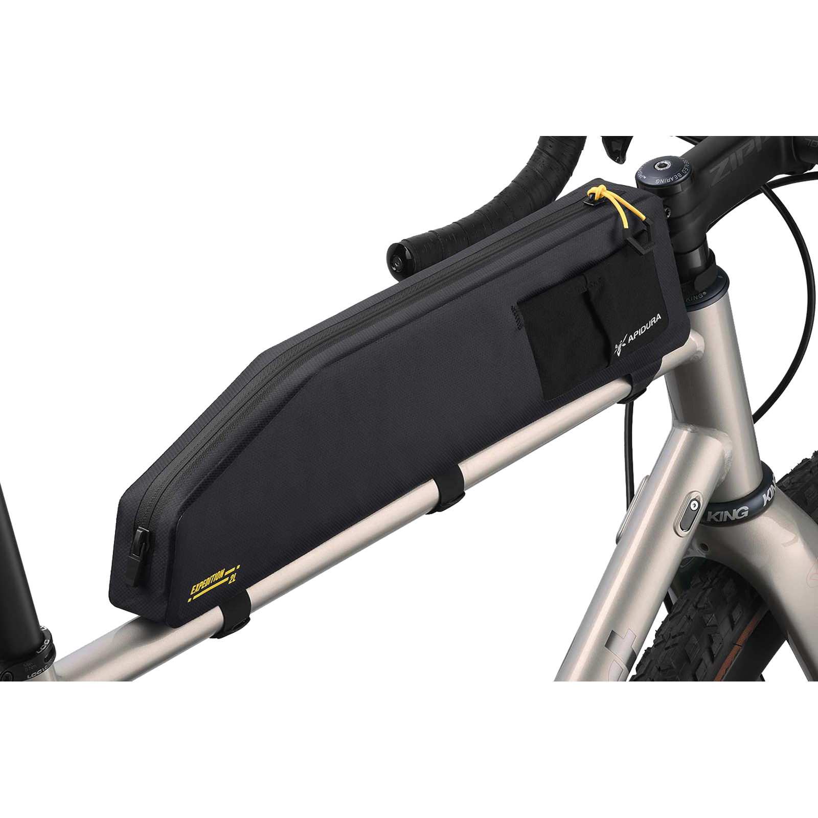 Apidura Expedition Long Top Tube Pack 2,0 L - Rahmentasche black - Bild 5