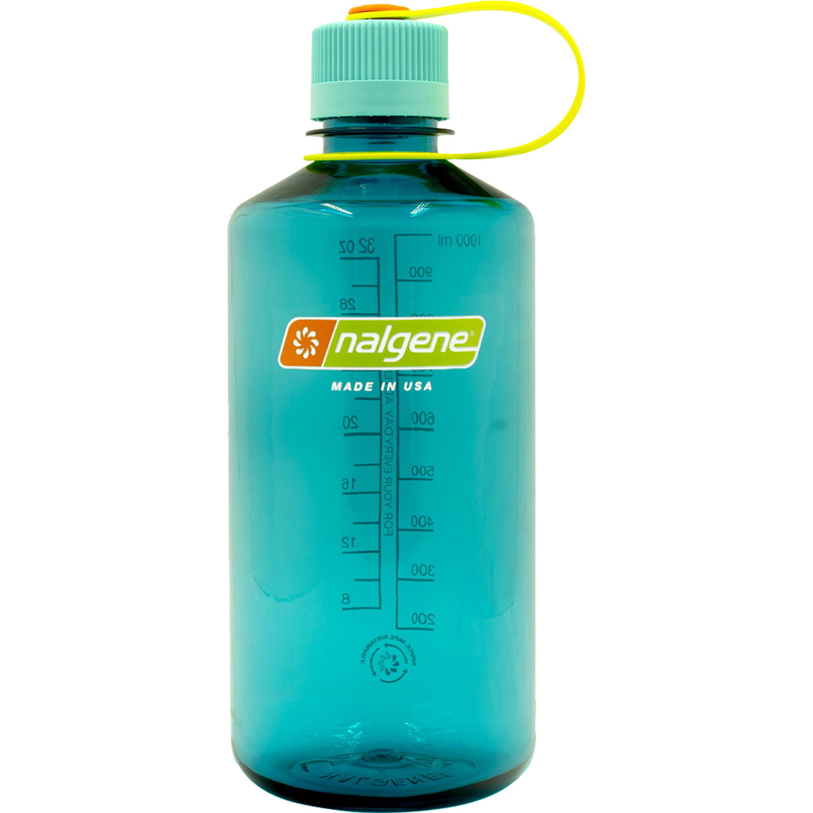 Nalgene Enghals Trinkflasche 1 Liter cerulean - Bild 11