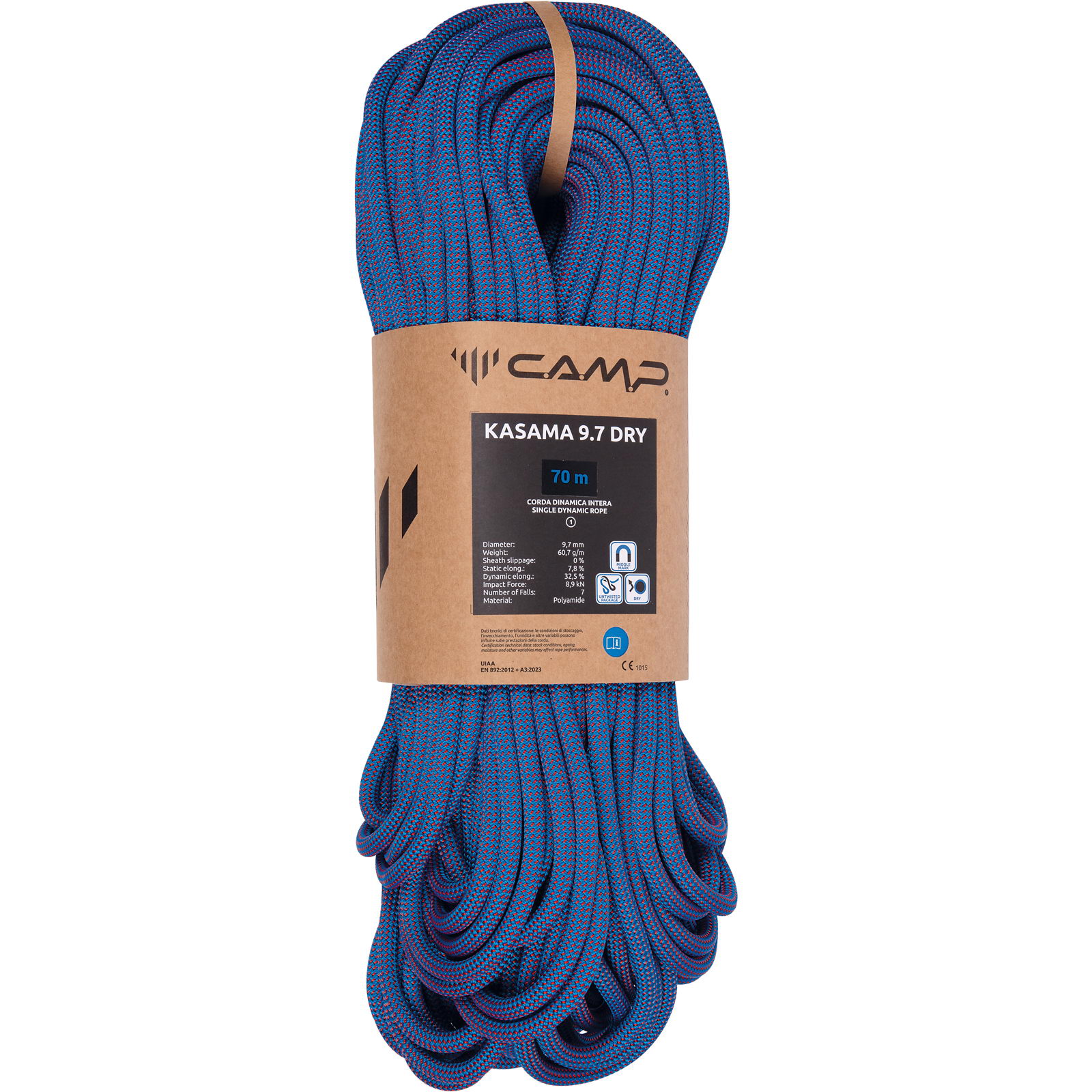 C.A.M.P. Kasama 9.7 Dry - Kletterseil blue-red - Bild 6