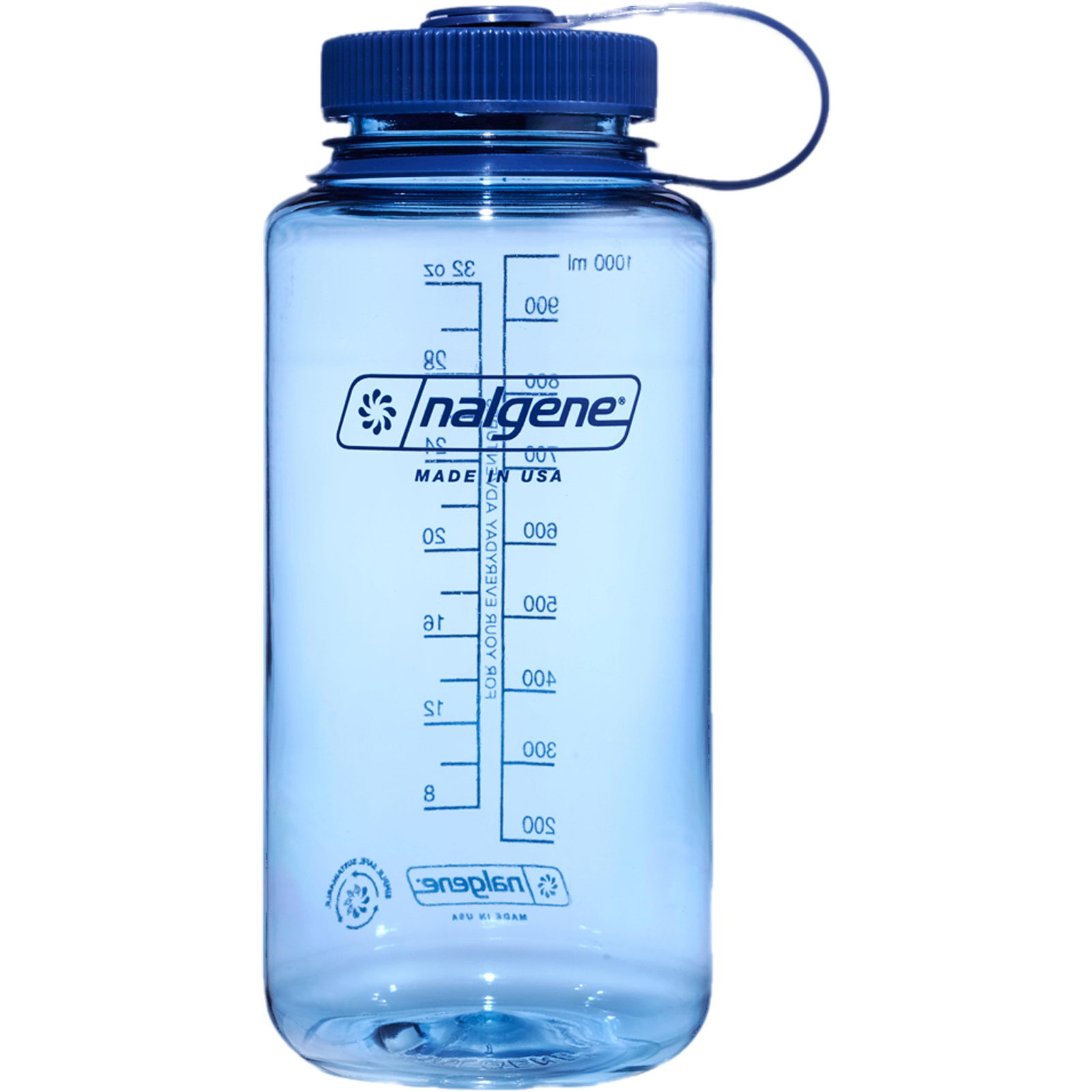 Nalgene Weithals Trinkflasche 1,0 Liter baby blue - Bild 57