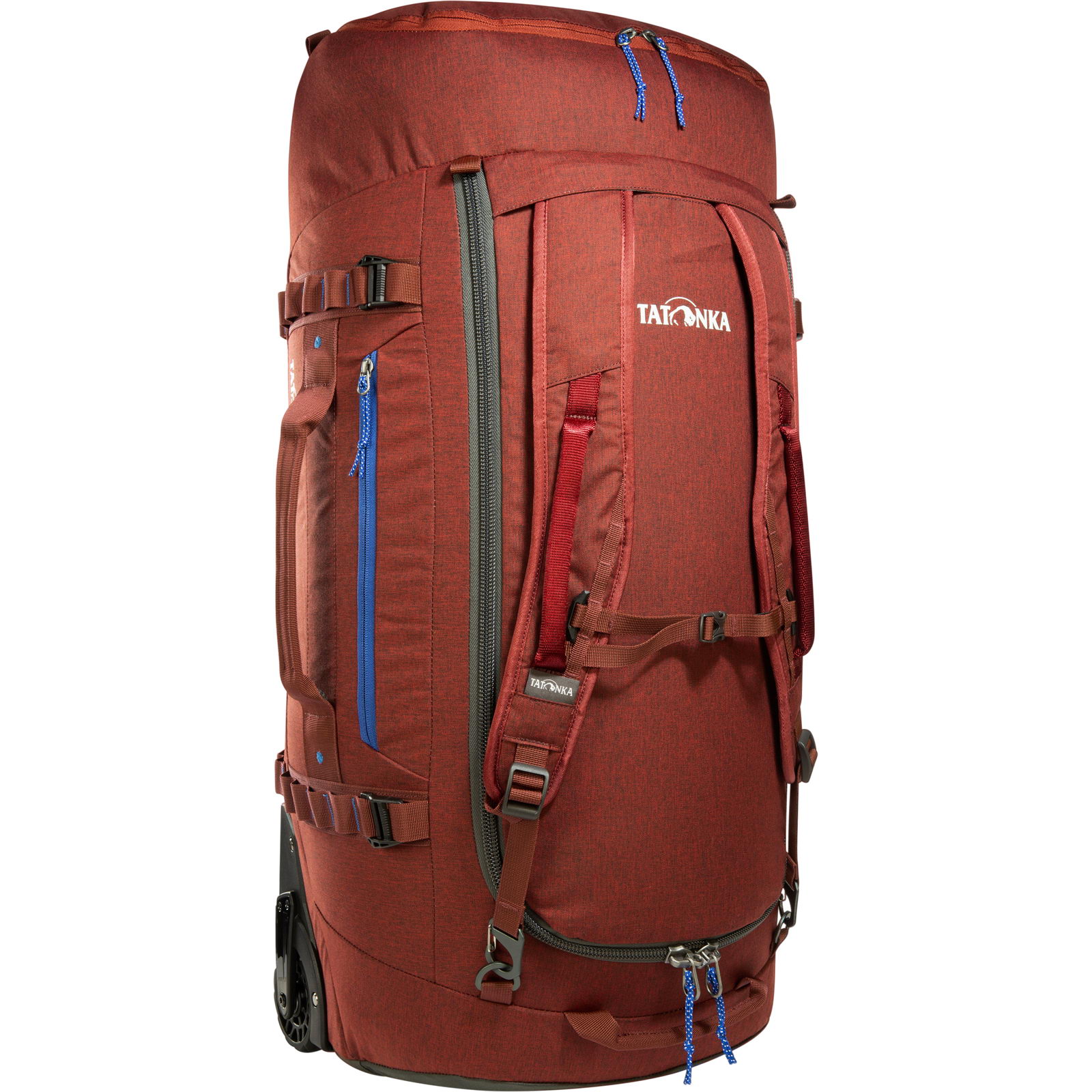 Tatonka Duffle Roller 80 - faltbare Rollen-Reisetasche tango red - Bild 9