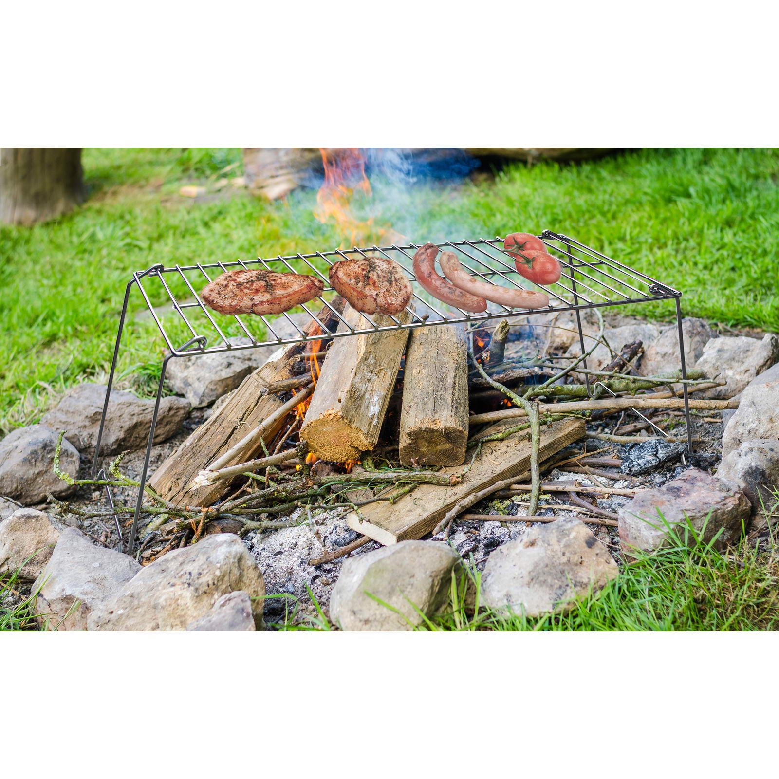 Basic Nature Klappgrill XL - Bild 3
